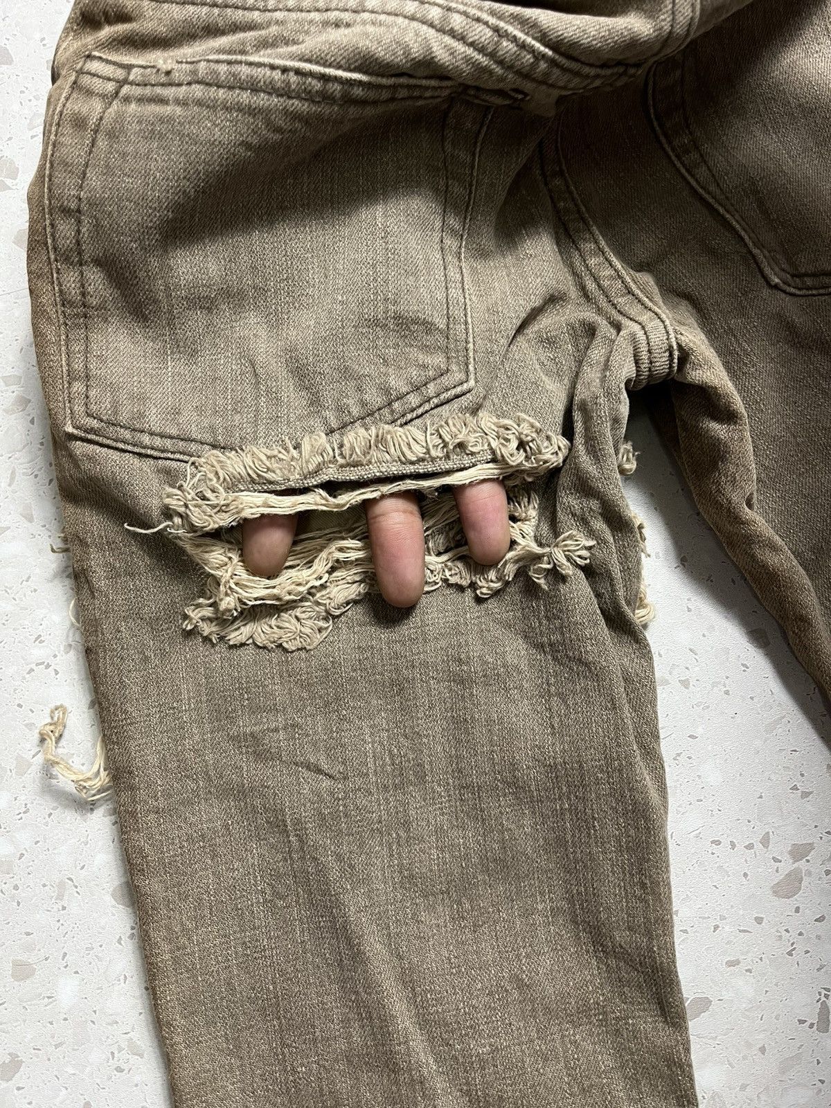 Le Grande Bleu (L.G.B.) Vintage han ahn soon flare jean distressed Size US 26 / EU 42 - 5 Thumbnail