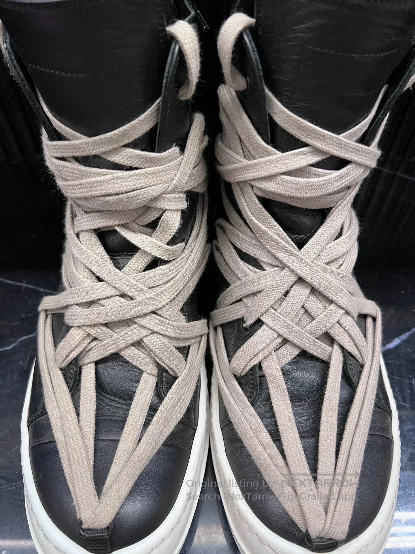 Rick Owens rick owens strappy high. Size US 10 / EU 43 - 2 Thumbnail