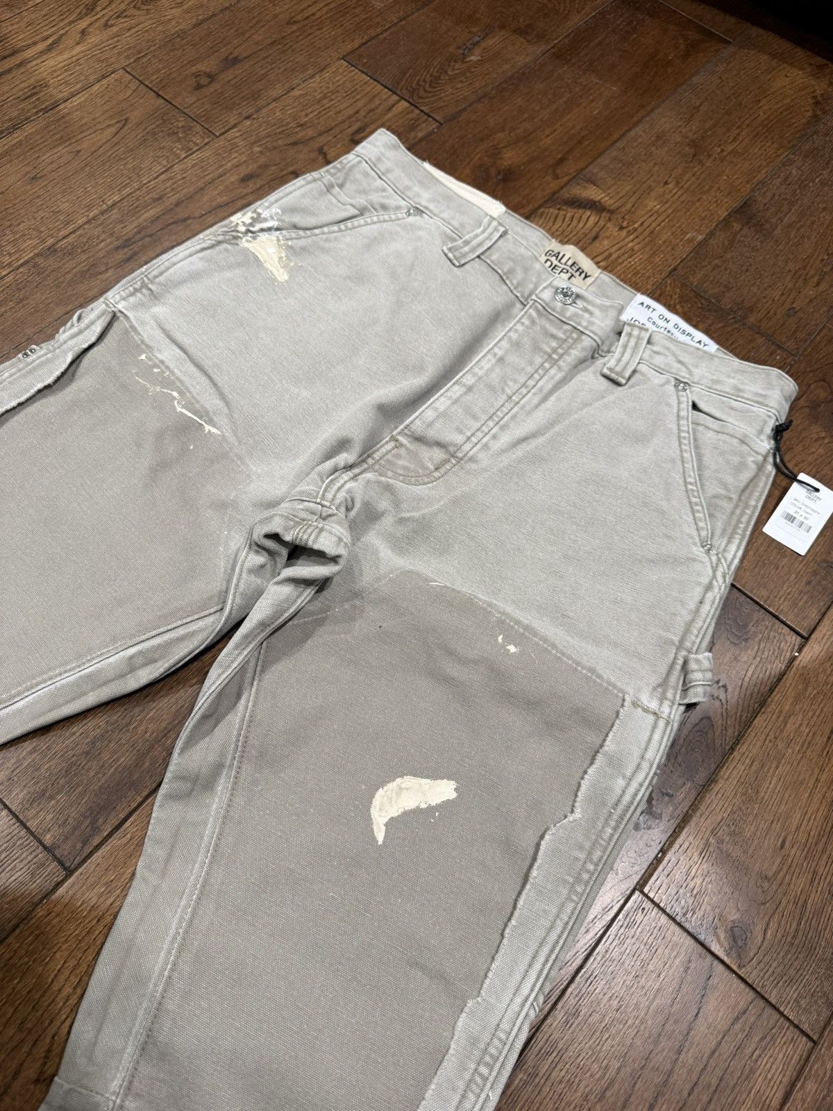Gallery Dept. Gallery Dept. La Flare Carpenter pants Cement grey Size US 33 - 2 Thumbnail