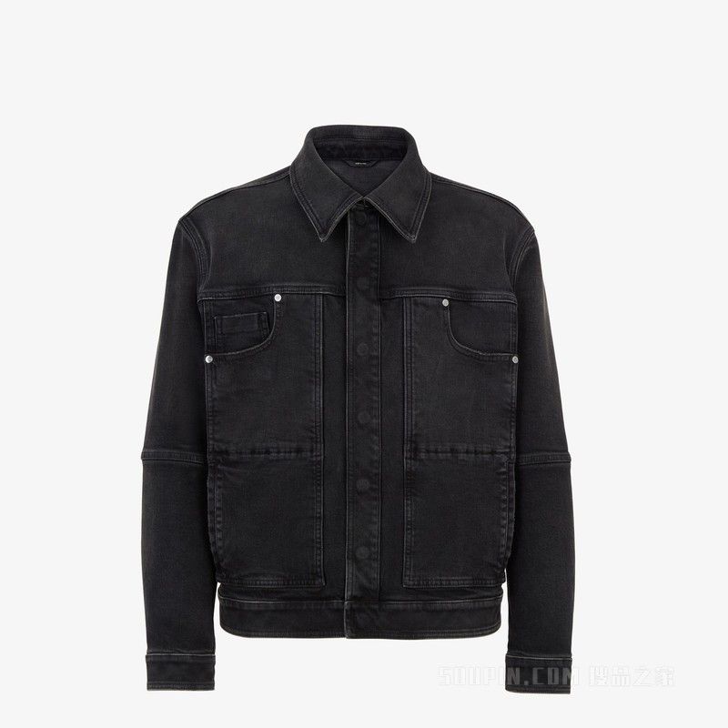 Fendi o1s1wg111125 Jacket in Black Size US M / EU 48-50 / 2 - 1 Thumbnail