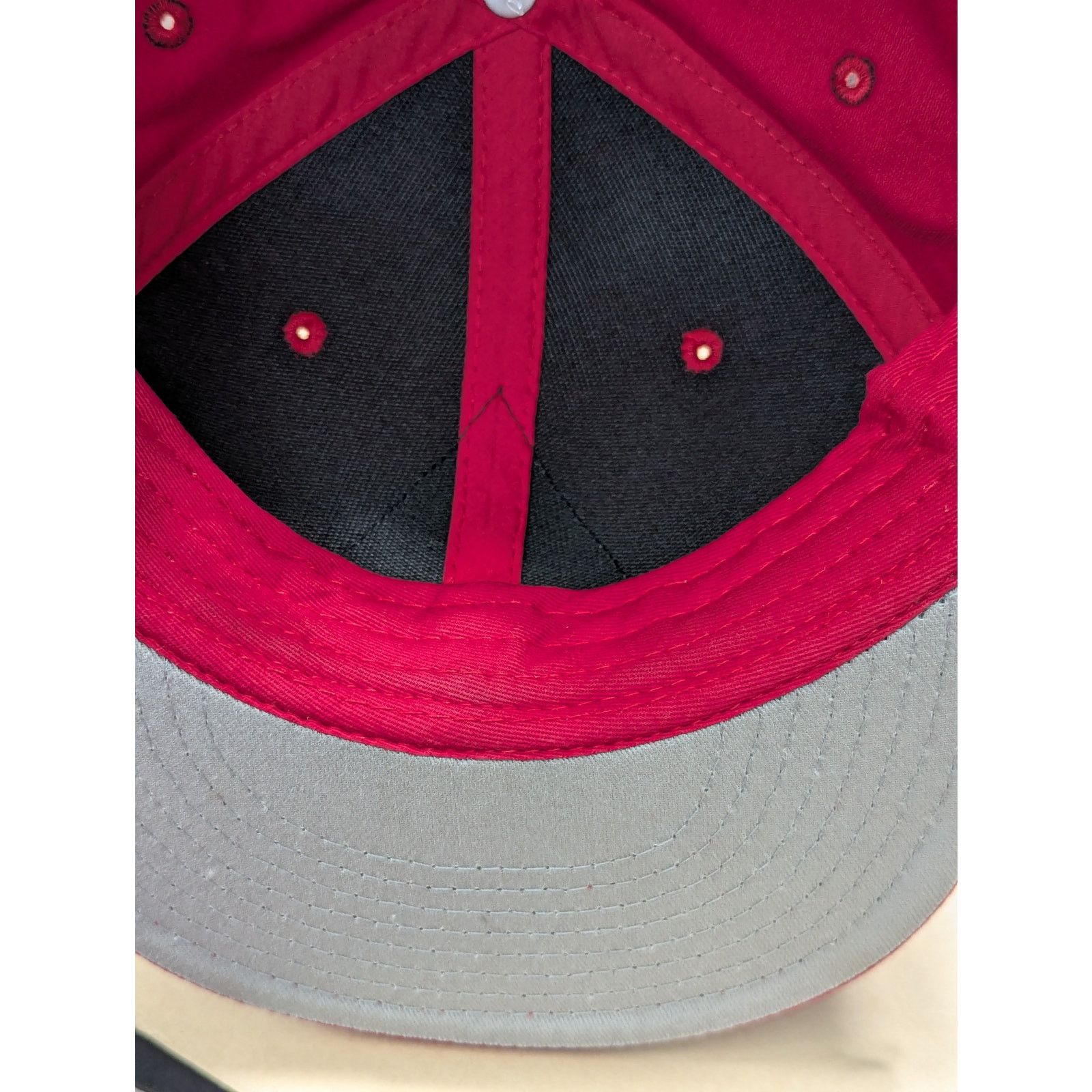 Honda Honda Factory FX Snapback Hat Red Black Racing Driving Cars Size ONE SIZE - 6 Thumbnail