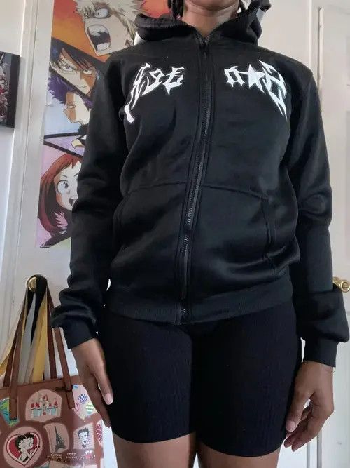Japanese Brand Kitajima x Hino Y2KSpider Web Unisex VHoodie Size US L / EU 52-54 / 3 - 5 Thumbnail