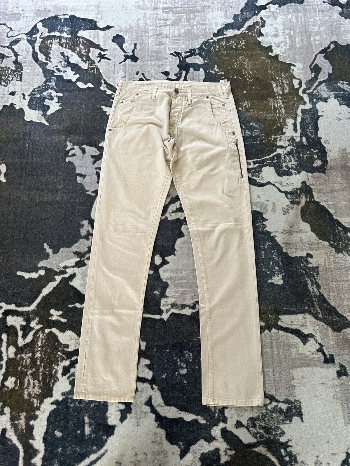 Neil Barrett A/W 2004 - Neil Barret buckle back hybrid pants Size US 33 - 1 Thumbnail