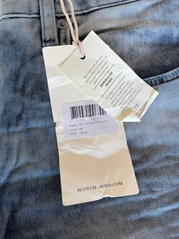 Scotch & Soda Washed Blue Skim Fit Jeans Scotch&Soda 34 Size US 34 / EU 50 - 6 Thumbnail