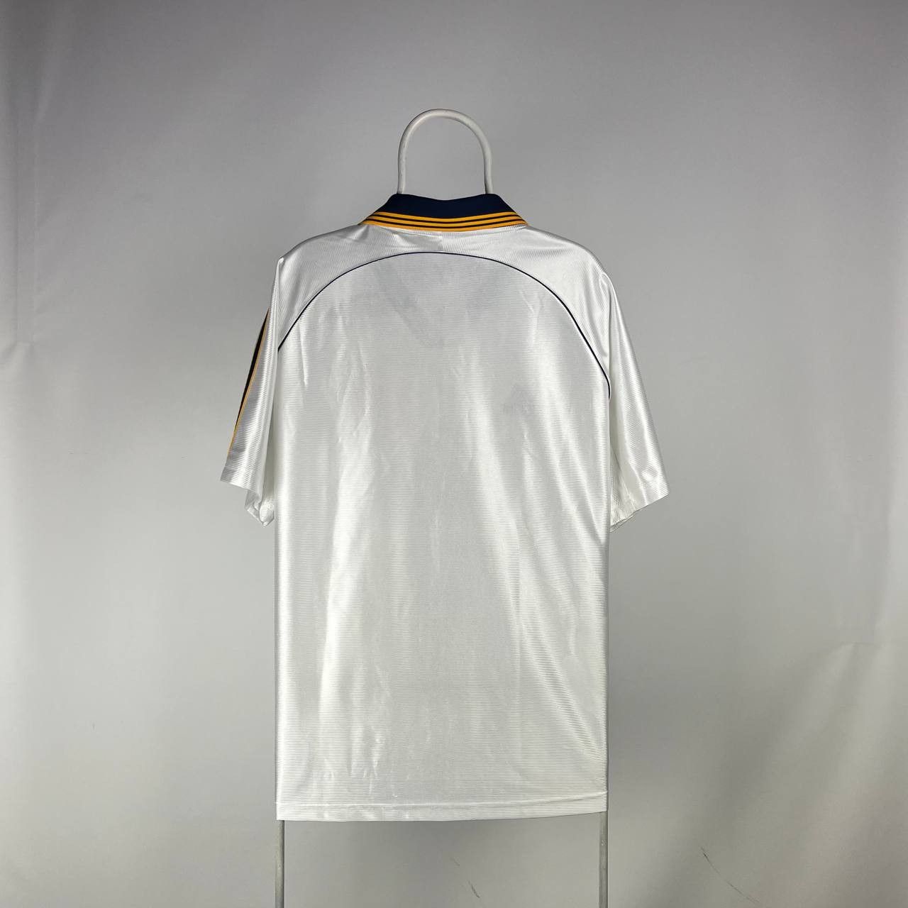 Adidas 1999 2000 REAL MADRID AWAY OFFICIAL SOCCER JERSEY SIZE XL Size US XL / EU 56 / 4 - 2 Thumbnail