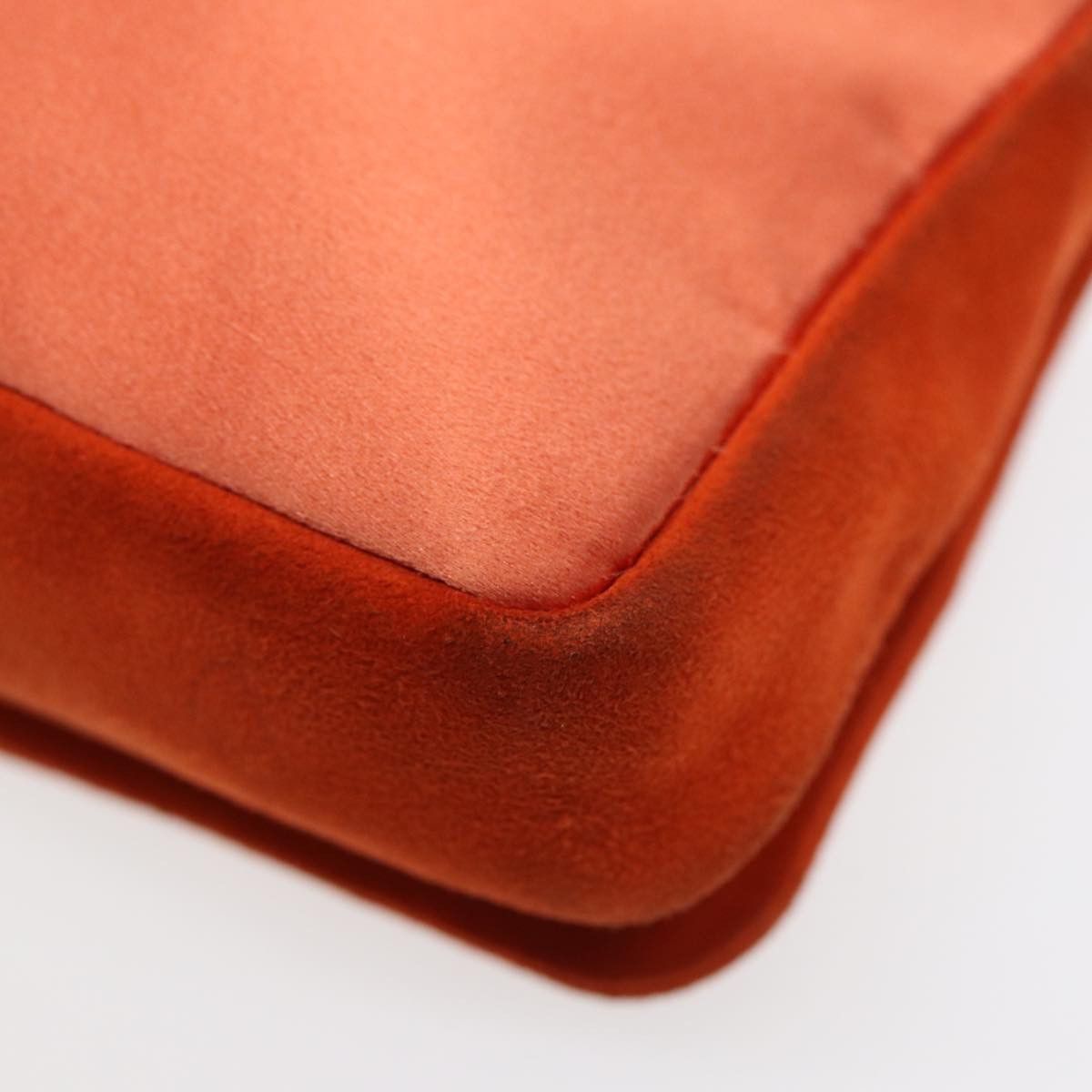 Prada PRADA Shoulder Bag Suede Orange Silver Size ONE SIZE - 12 Thumbnail