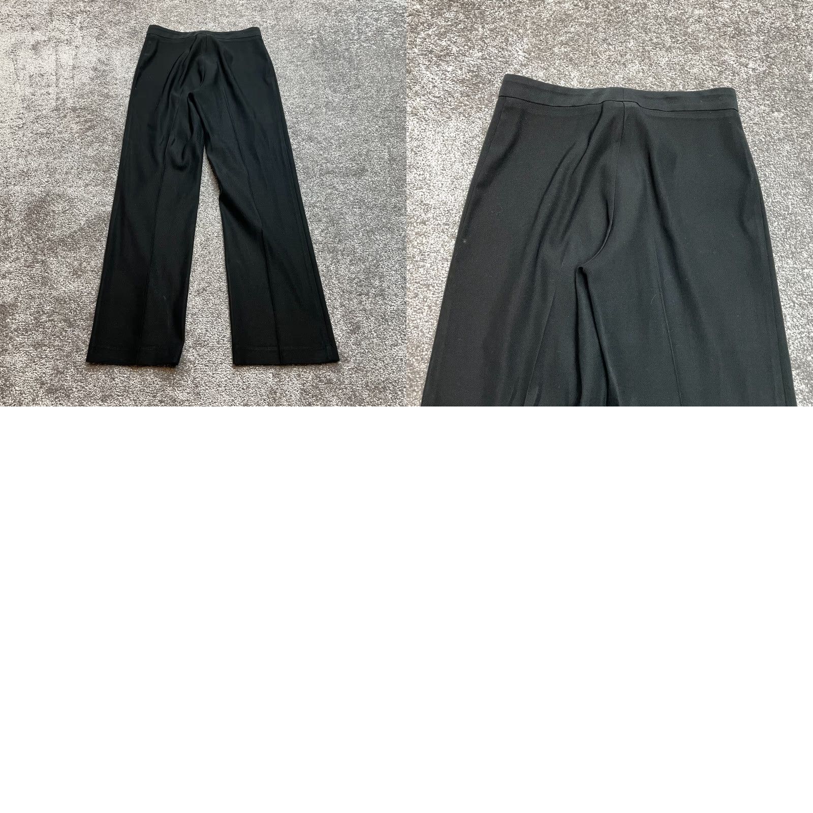Bcbgmaxazria BCBGMAXAZRIA Dress Pants Womens 0 Black Straight Polyester Slacks 26x26 Ladies Dress Pants Pants Black Jeans Style Regular Mens? Size 26" / US 2 / IT 38 - 9 Thumbnail