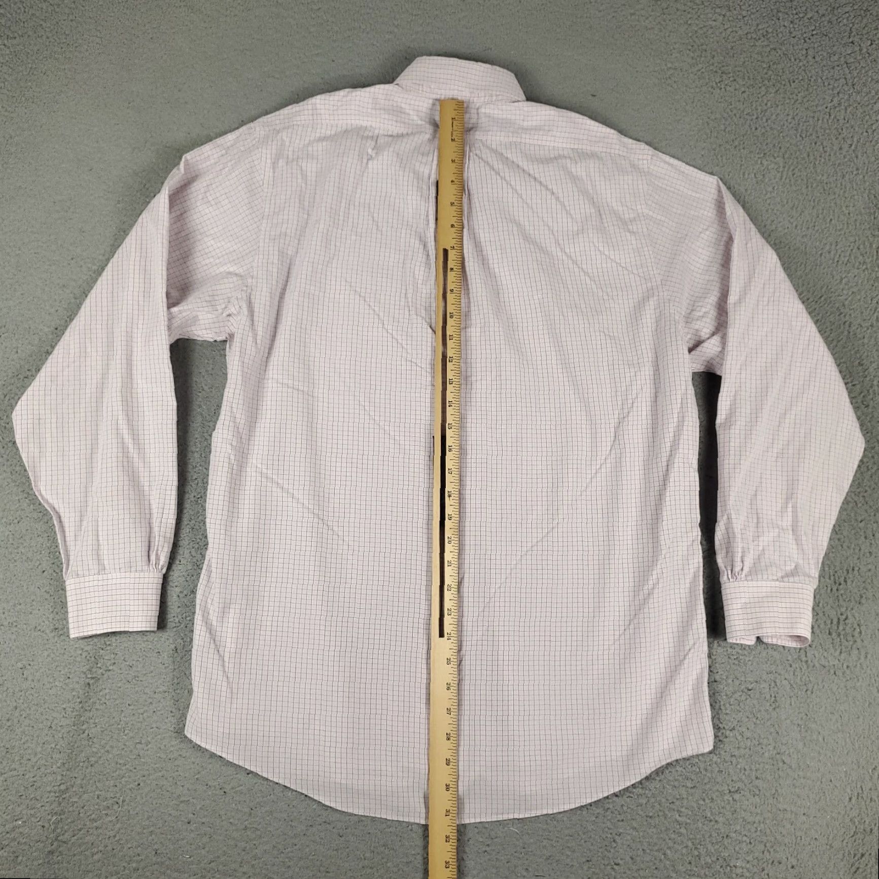 Brooks Brothers Vintage Brooks Brothers Dress Shirt Men 16.5 Pink Plaid Long Sleeve Collared Business Formal Office Wear Size 42R - 5 Thumbnail