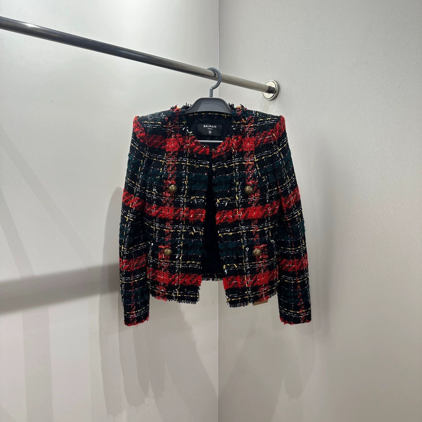 Balmain Balmain mar91 tweed Coco style blazer 38 Size XS / US 0-2 / IT 36-38 - 1 Thumbnail