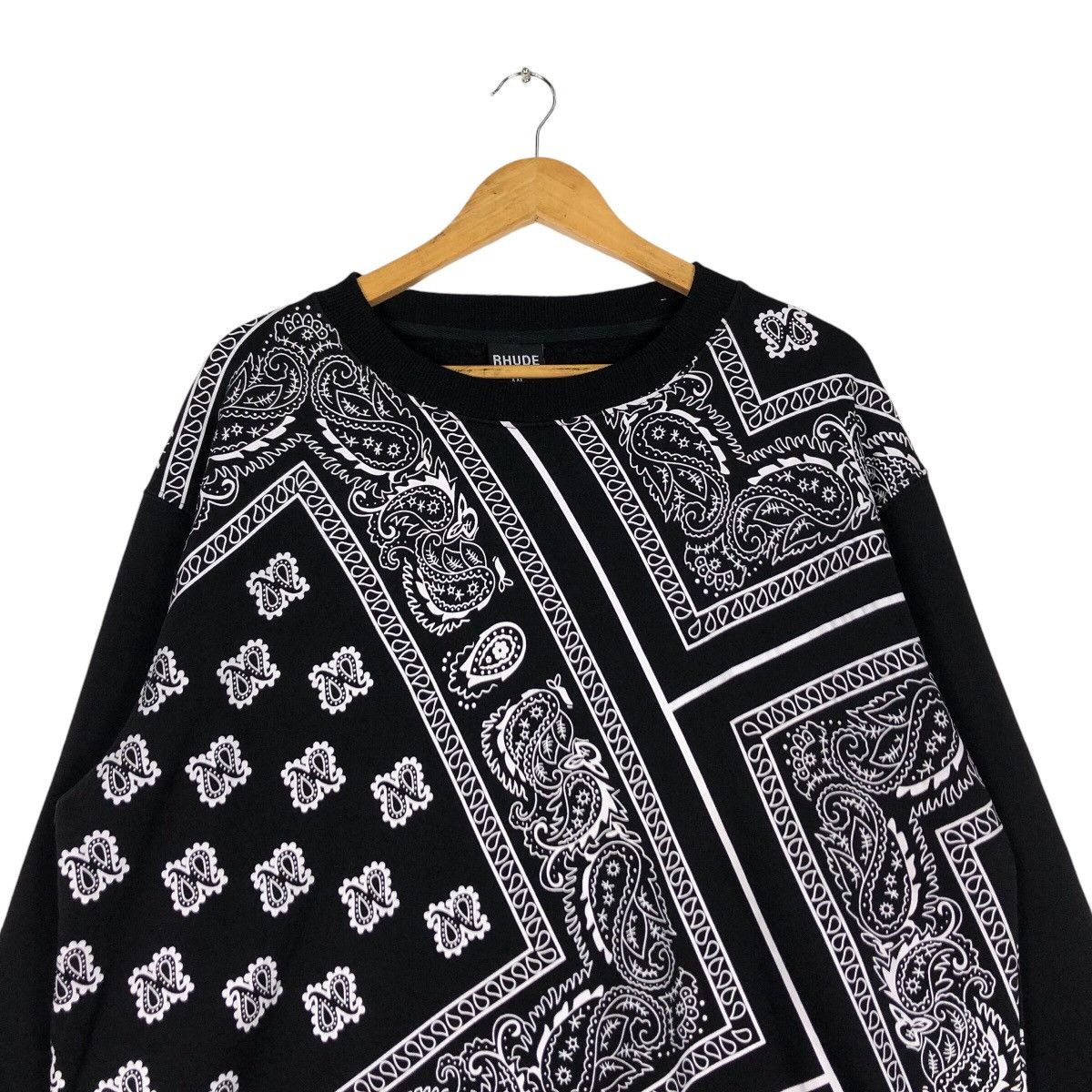 Japanese Brand × Vintage Bandana Design Sweatshirt Rap Tee Streetwear Large #A2 Size US L / EU 52-54 / 3 - 2 Thumbnail