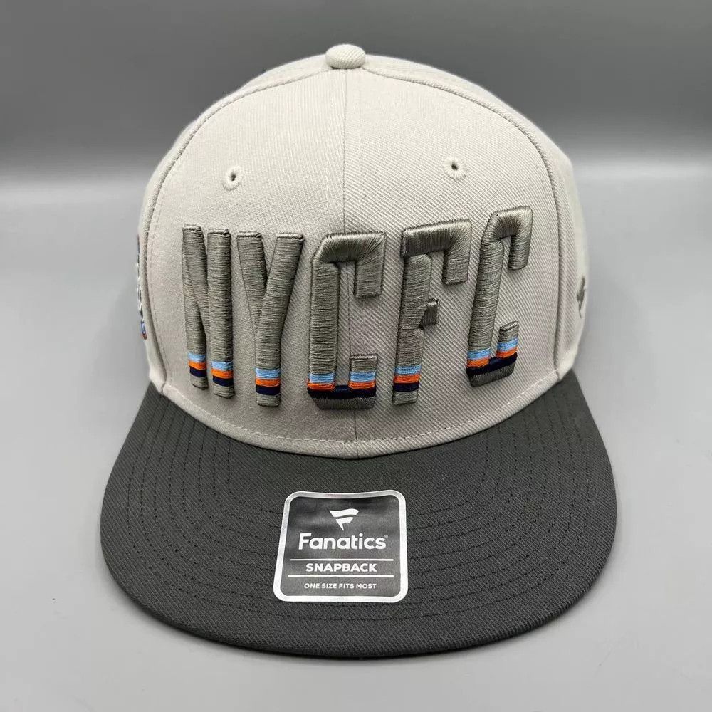 Other New York City FC Hat Men Gray Fanatics MLS Snap Back Cap Size ONE SIZE - 1 Thumbnail