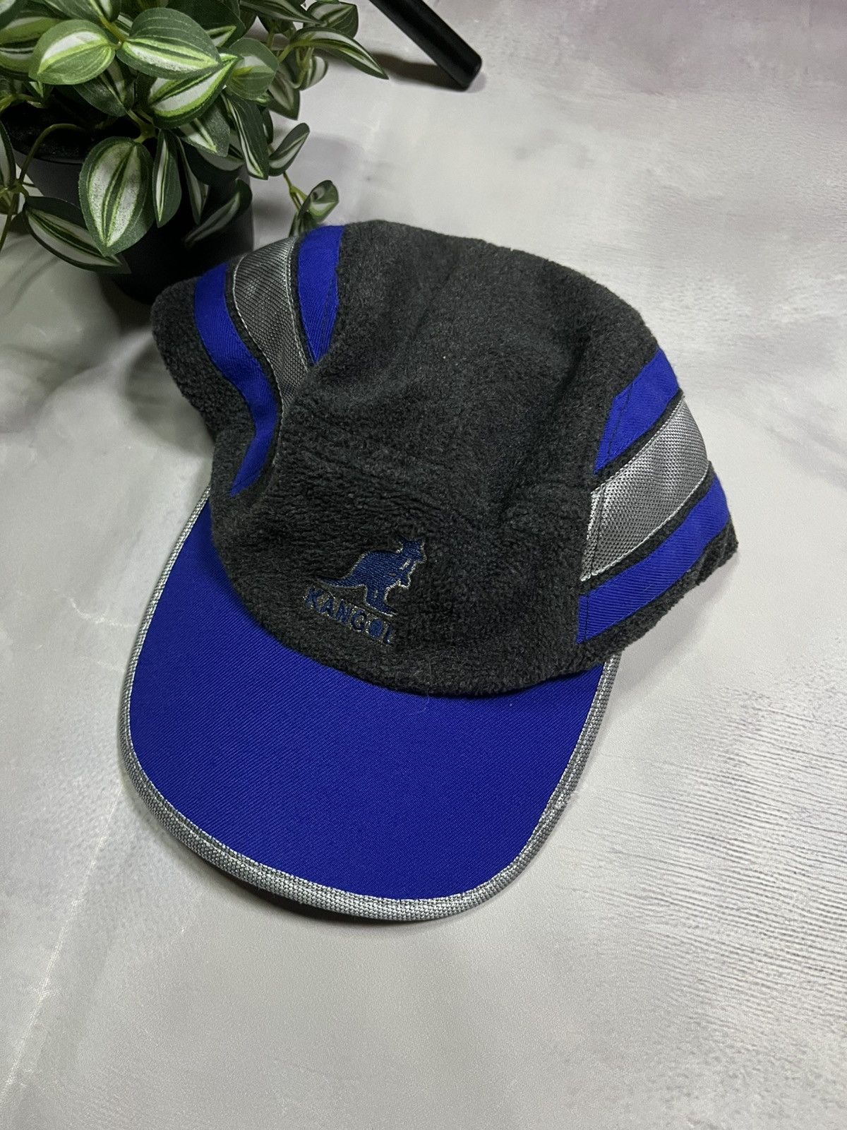 Kangol Kangol Cap Baseball Fleece Fit Y2K Style Vintage Size ONE SIZE - 4 Thumbnail