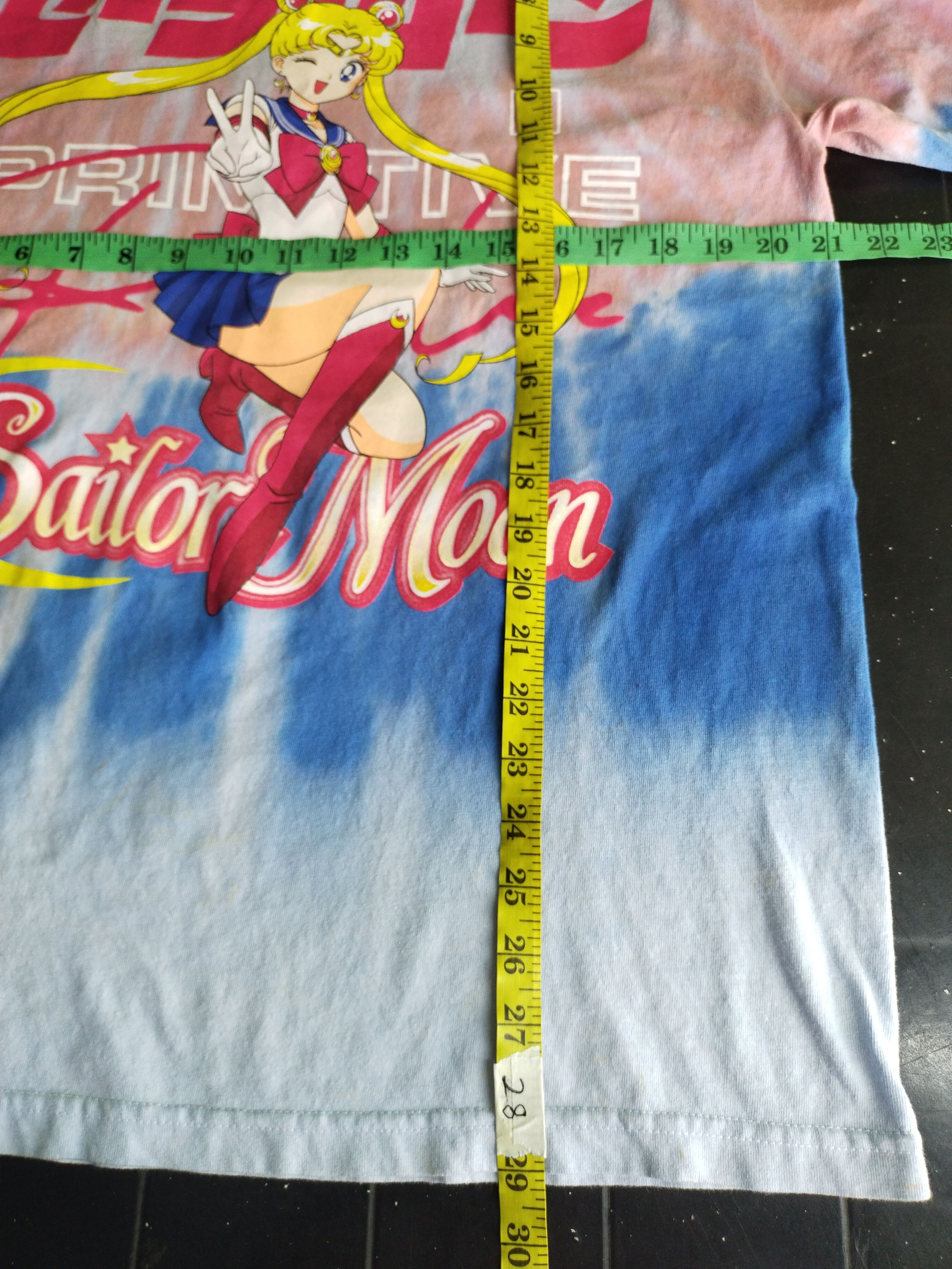 Anime Vintage Sailor Moon x Primitive Graphic Tie Dye Tee Size US L / EU 52-54 / 3 - 10 Thumbnail