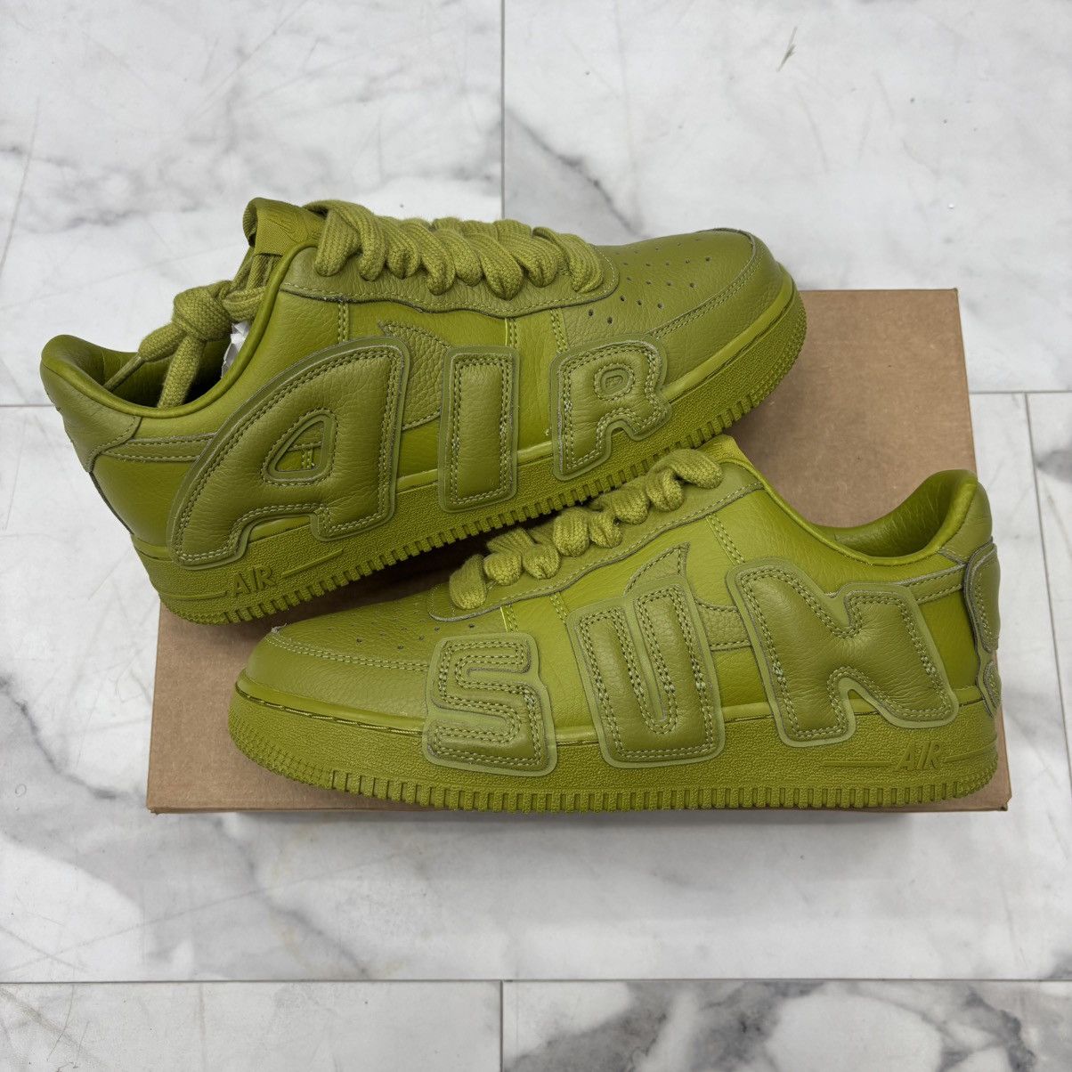 Cactus Plant Flea Market × Nike Nike X Cactus Plant Flea Market Air Force 1 “Moss” Size US 8 / EU 41 - 4 Thumbnail