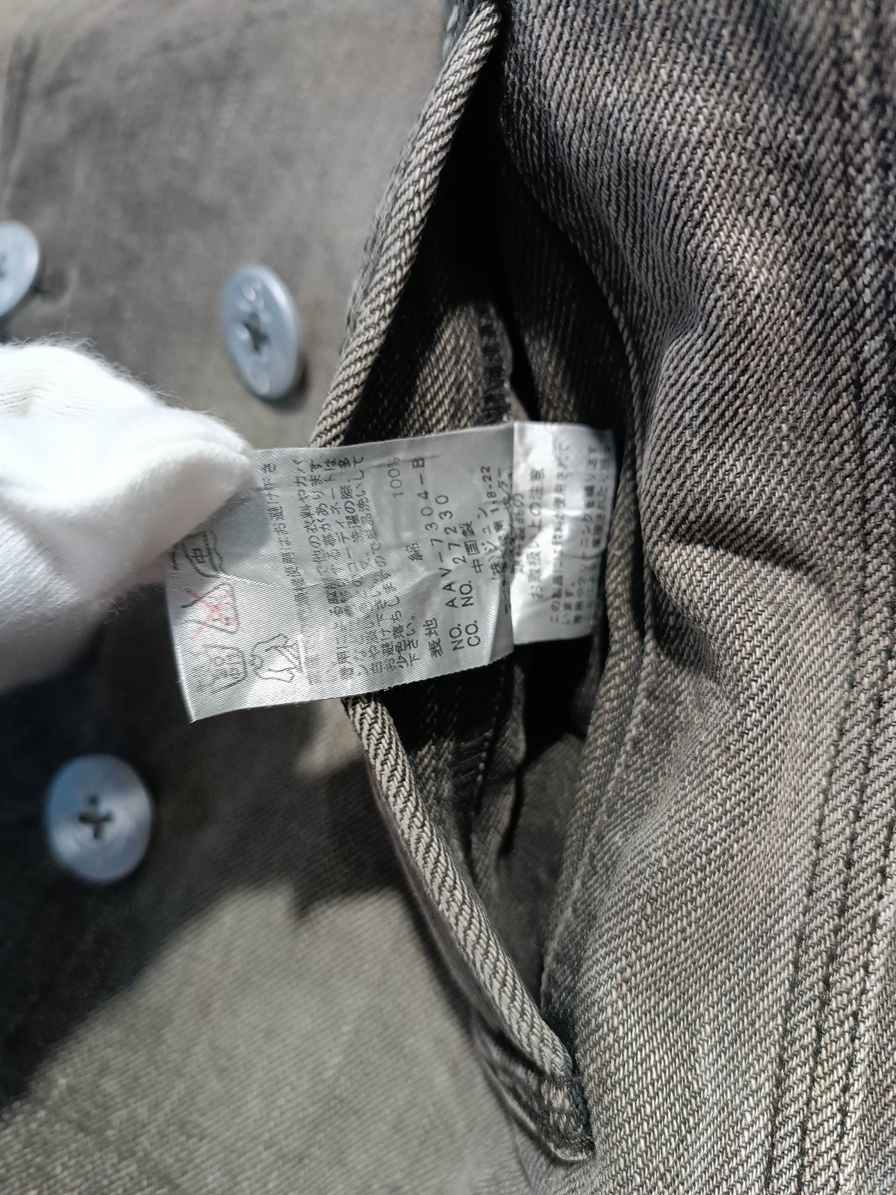Japanese Brand Vintage Denim Wash Peacoat Size US M / EU 48-50 / 2 - 7 Thumbnail