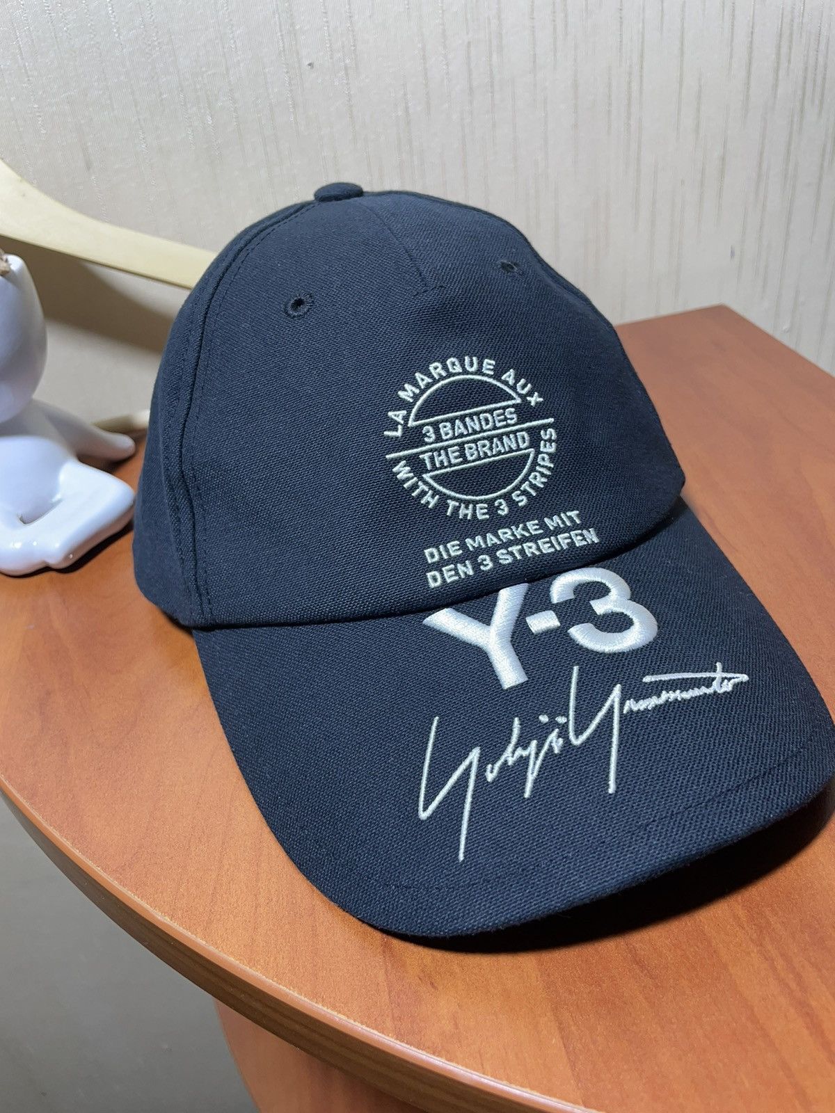 Adidas × Japanese Brand × Yohji Yamamoto Adidas Yohji Yamamoto Japanese cap Size ONE SIZE - 3 Thumbnail