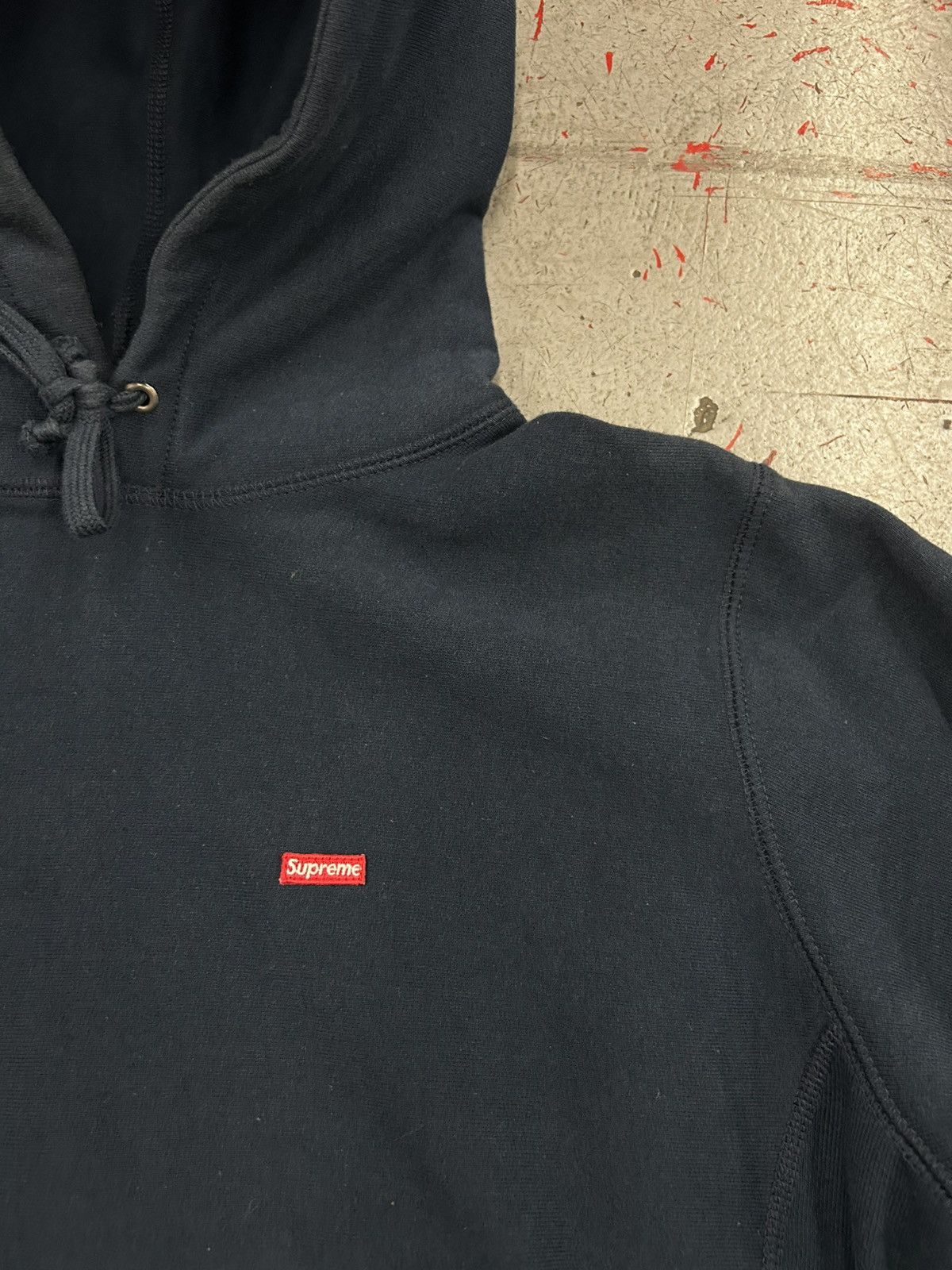 Supreme Supreme Small Box Blue Pullover Hoodie (FW25) Size Medium Size US M / EU 48-50 / 2 - 2 Thumbnail