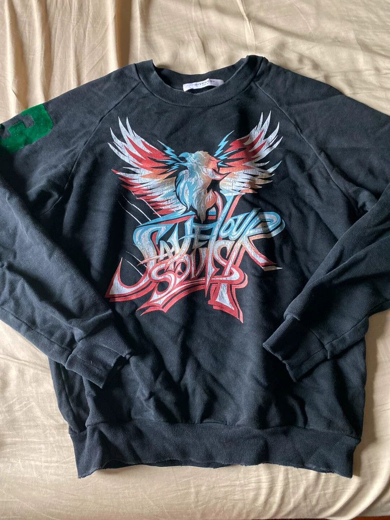 Givenchy Givenchy Black eagle letter print casual hoodie Color clas Size US M / EU 48-50 / 2 - 1 Thumbnail