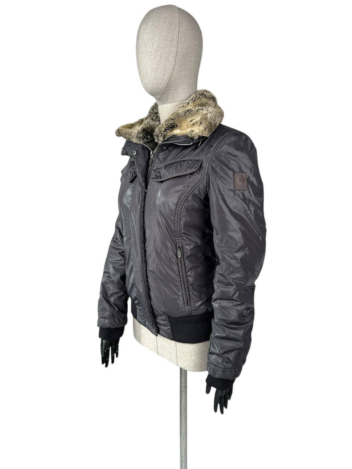 Belstaff BELSTAFF Silver Label Fur Collar Iconic Jacket Women’s sz 44 Size M / US 6-8 / IT 42-44 - 3 Thumbnail