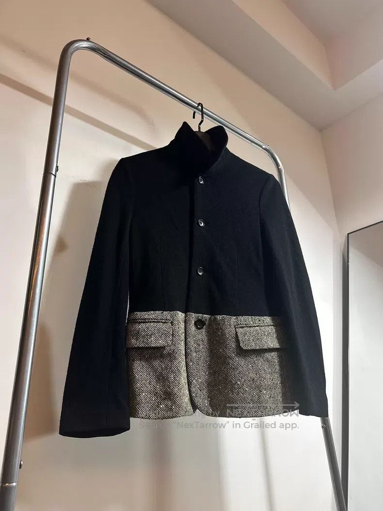 Comme des Garcons Comme des Garcons size F Collarless Multiwear Wool Blazer Size S / US 4 / IT 40 - 1 Thumbnail