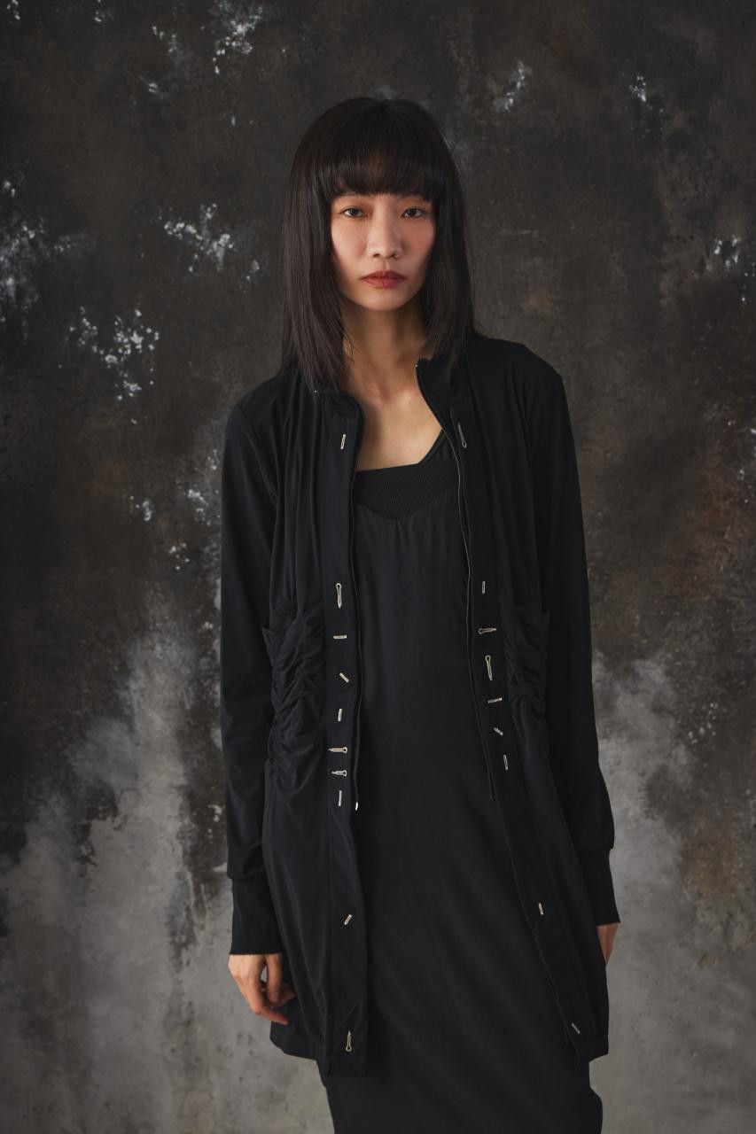 Marithe + Francois Girbaud Marithé + François Girbaud Multi-Buttonhole Ruched Shirt Size M / US 6-8 / IT 42-44 - 1 Thumbnail