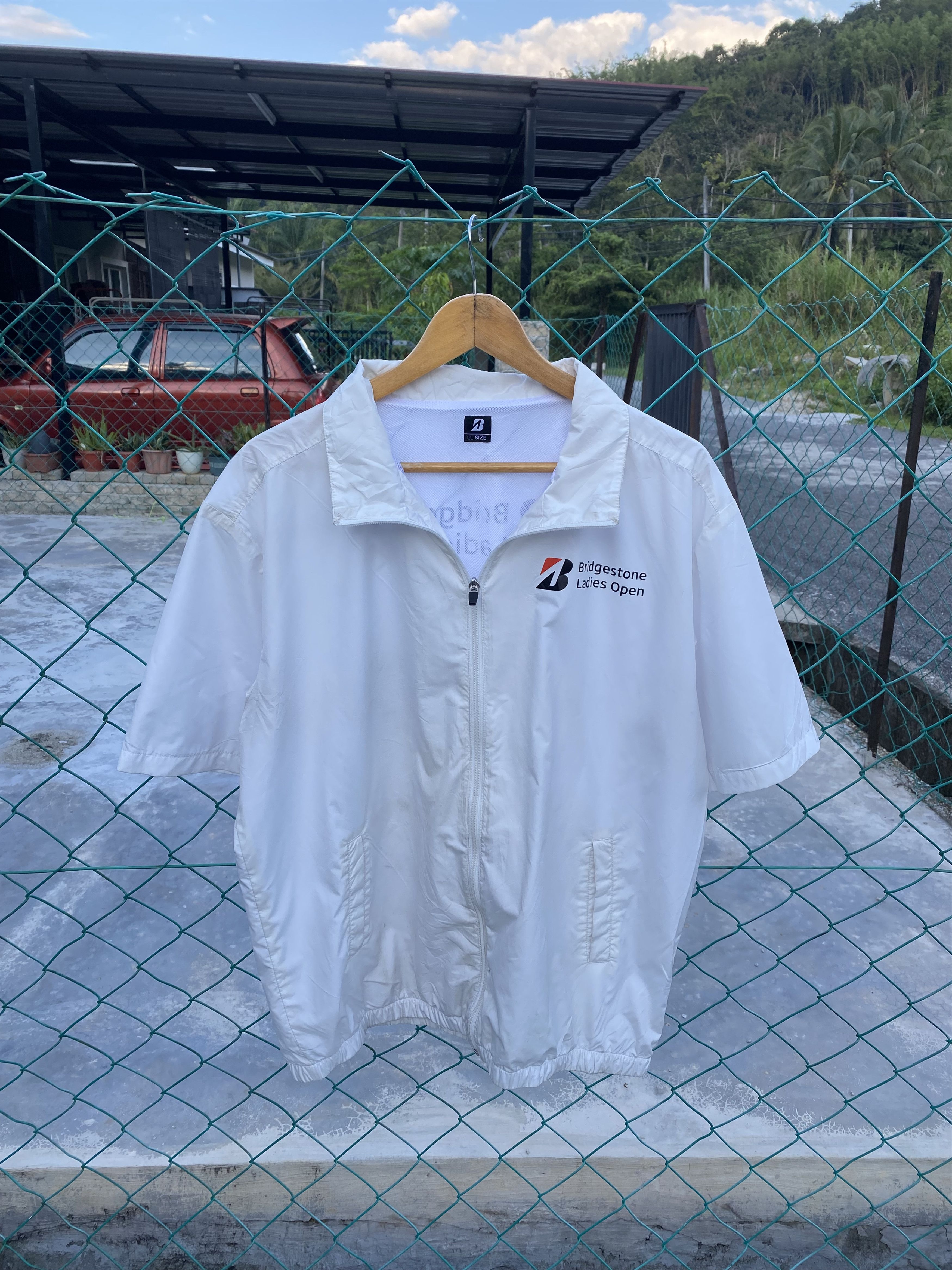 Bridgestone ladies open nylon liight jacket