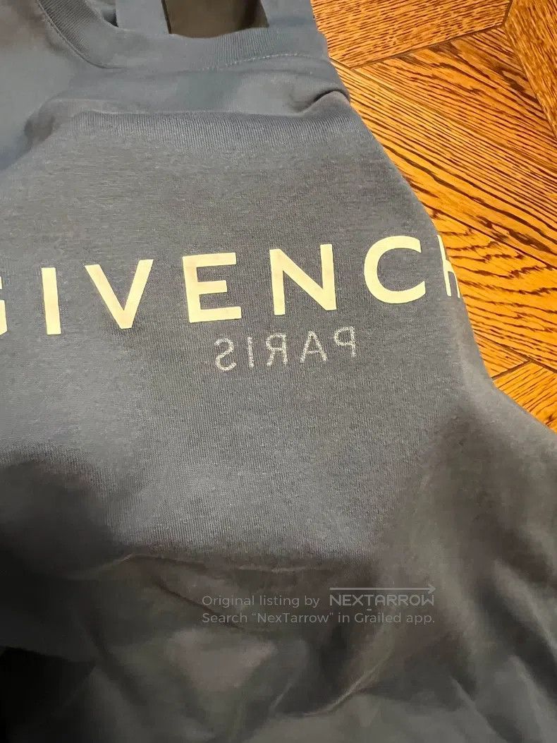 Givenchy Givenchy T-Shirt, Morandi Blue Green, Size S Size US S / EU 44-46 / 1 - 3 Thumbnail