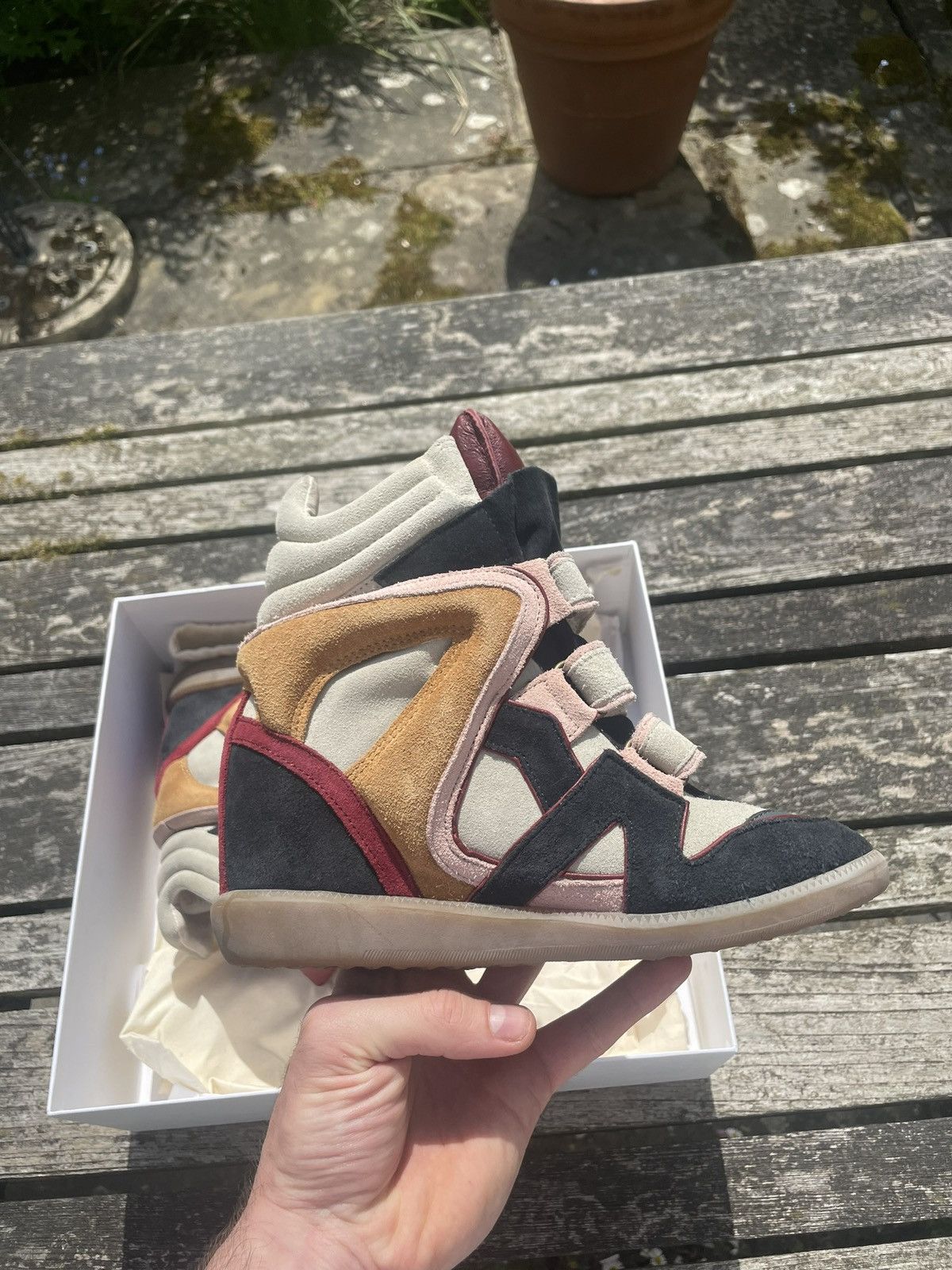 Isabel Marant Etoile Isabel Marant Etoile wedge sneakers Size US 6.5 / IT 36.5 - 11 Thumbnail