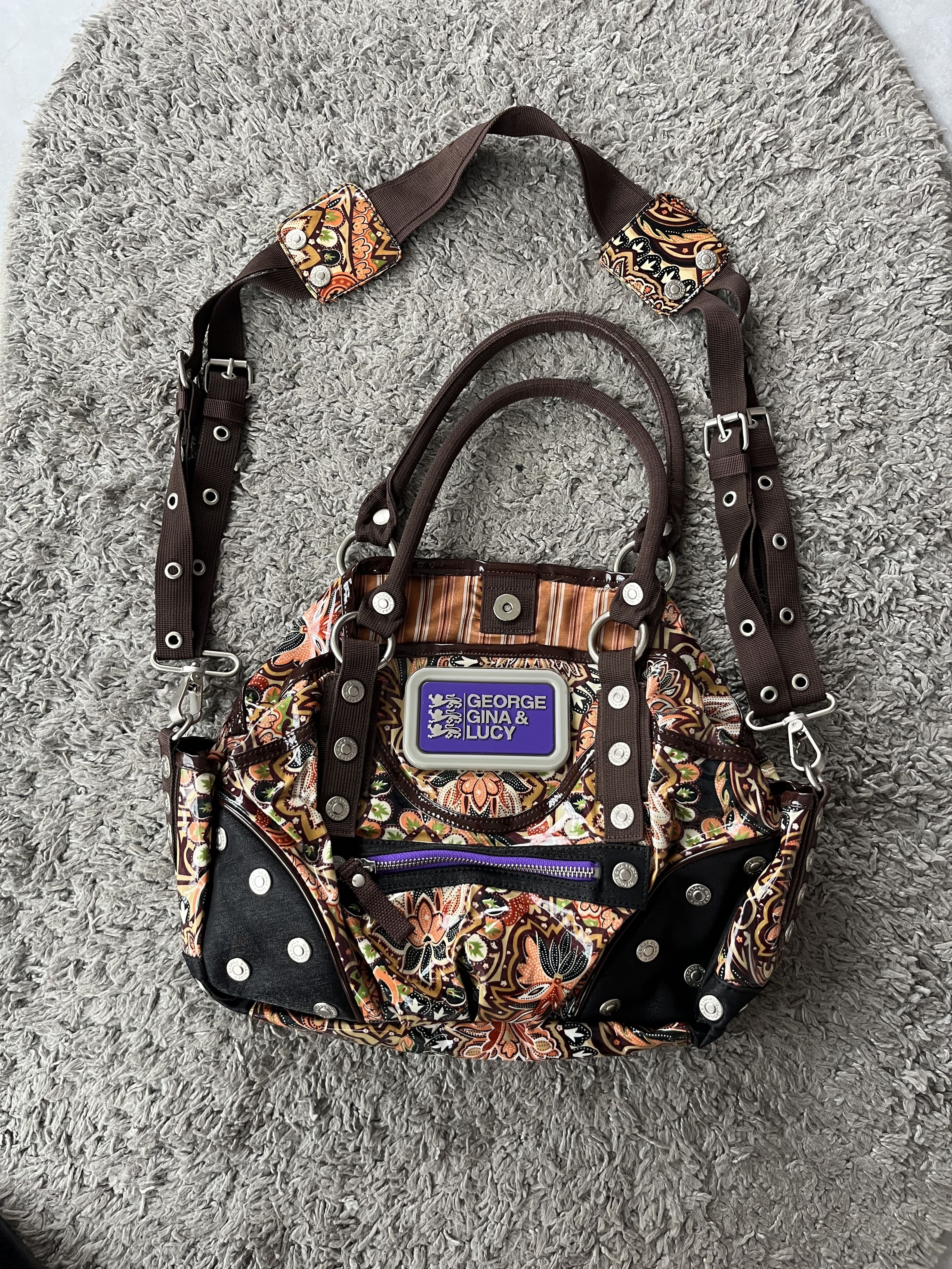 George Gina & Lucy Vintage GG&L Handbags TUMATAVENGA Y2K Style Streetwear Size ONE SIZE - 1 Thumbnail