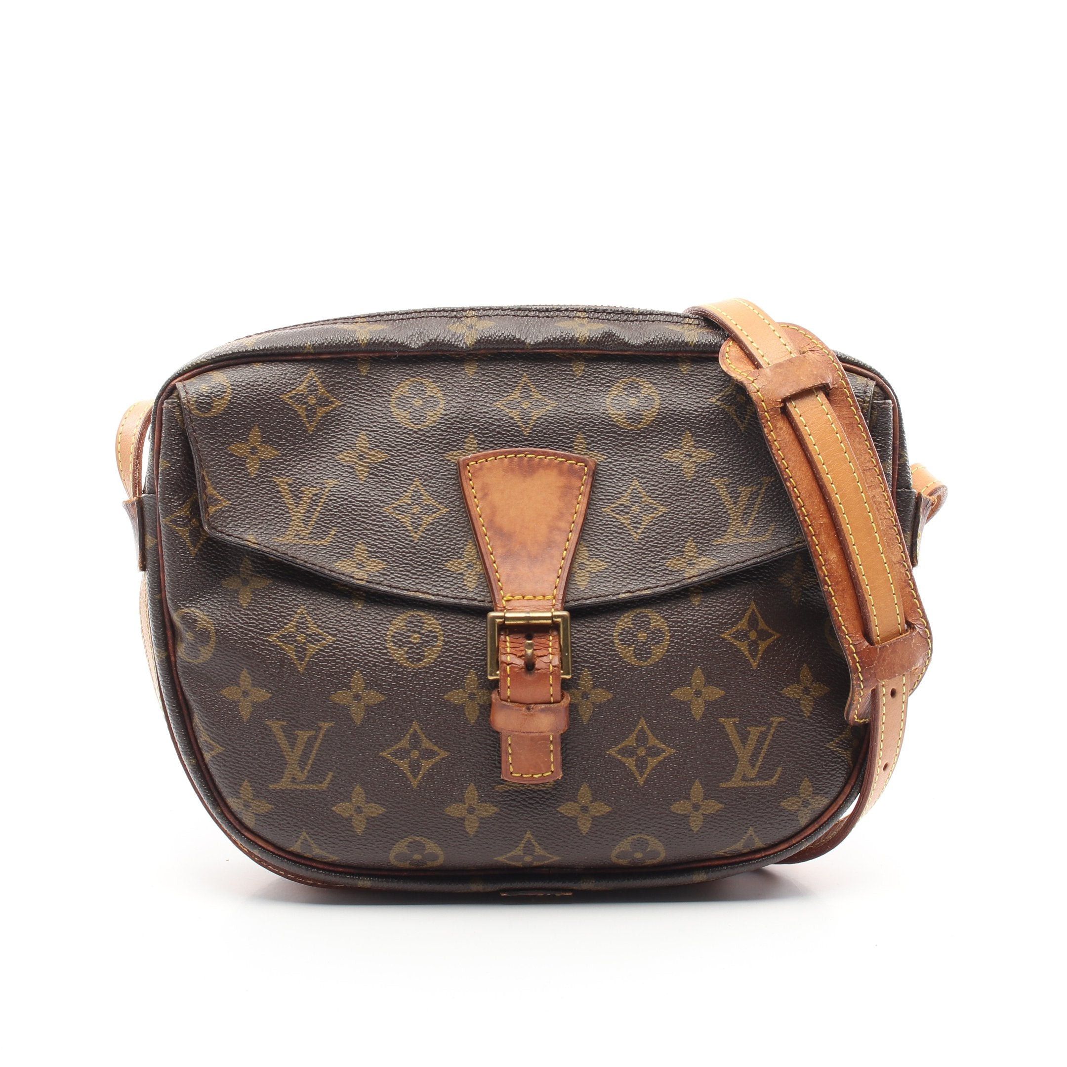 Louis Vuitton Louis Vuitton Genefille Gm Monogram Shoulder Bag Leather Brown Size ONE SIZE - 1 Thumbnail