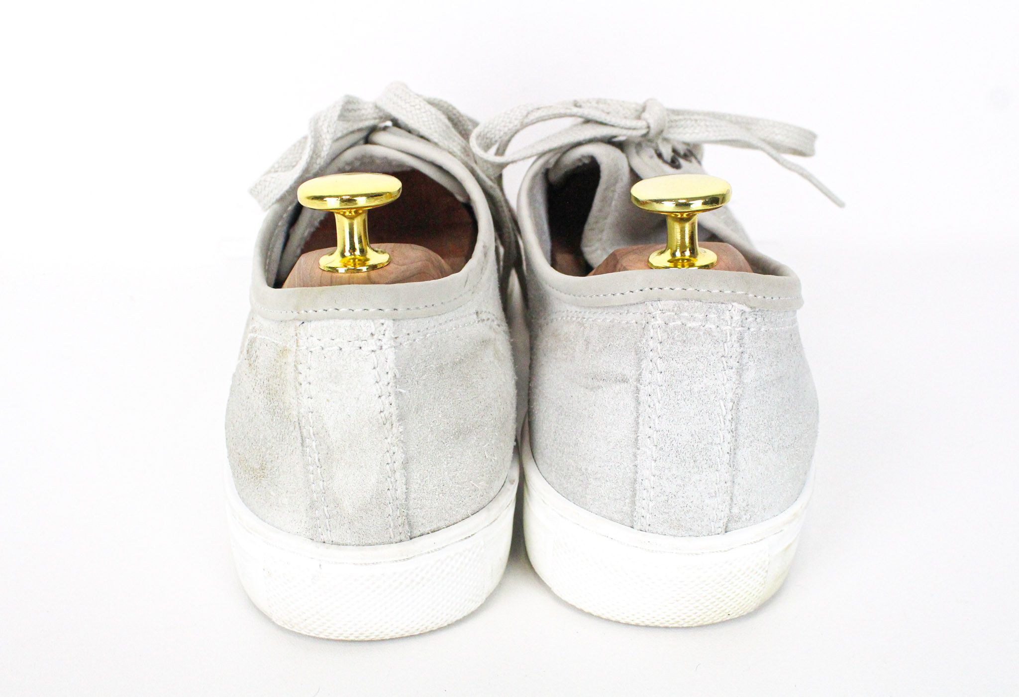 Suitsupply EU41 Grey Suede Laced Low-Top 72216 Size US 8 / EU 41 - 6 Thumbnail