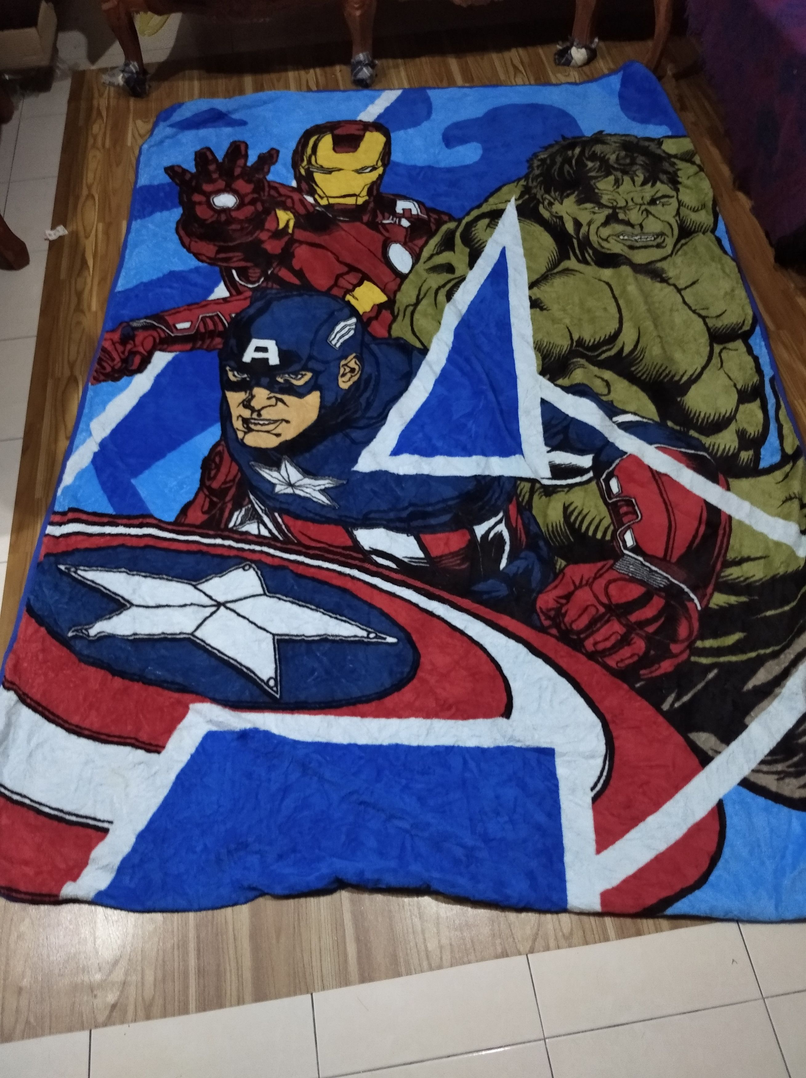 Marvel Comics Marvel the avengers blanket Size ONE SIZE - 1 Thumbnail