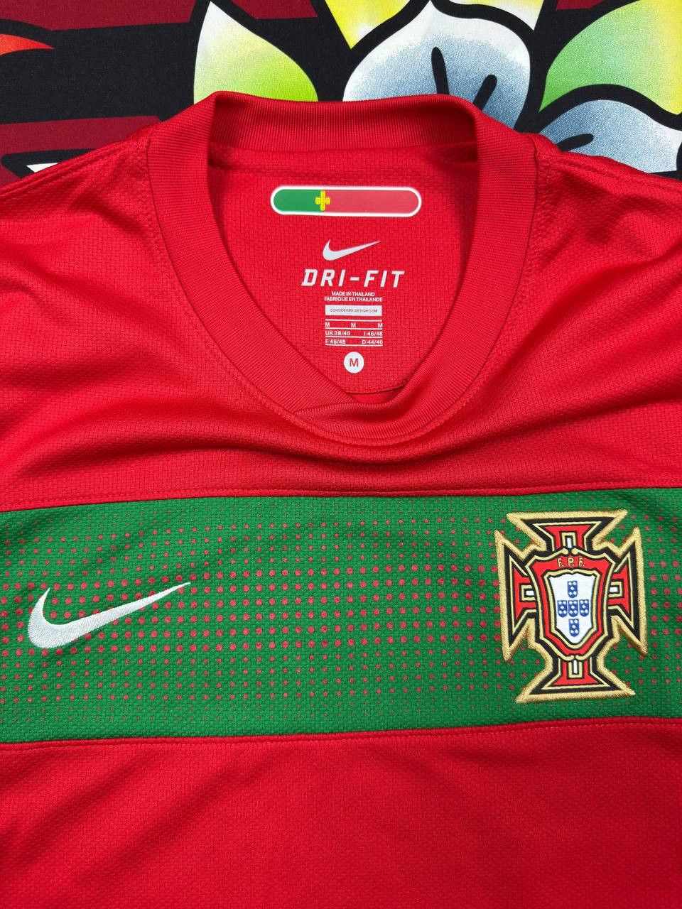 Nike Nike portugal national team home football shirt jersey Size US M / EU 48-50 / 2 - 3 Thumbnail