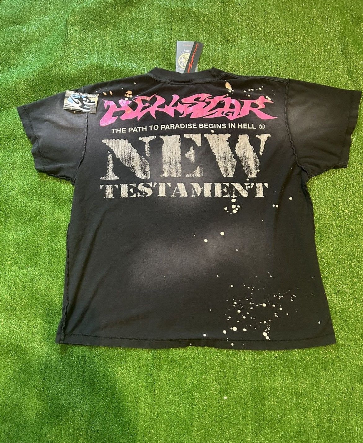 HELLSTAR HELLSTAR UNRELEASED CAPSULE 11 “New Testament” Tee Sz M New Size US M / EU 48-50 / 2 - 2 Thumbnail