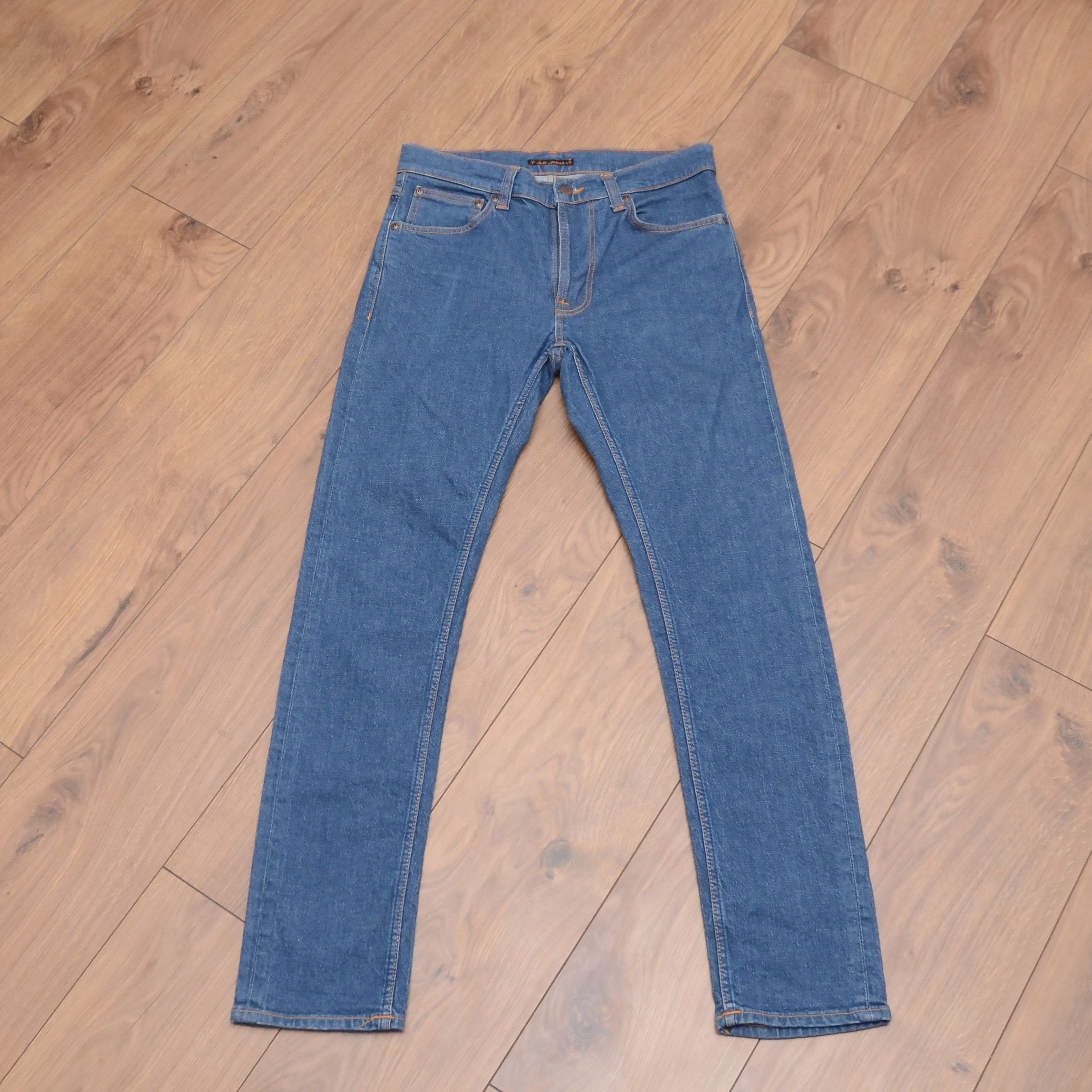 Nudie Jeans Nudie Jeans Lean Dean Lean Dean Broken Twill Slim W30 L32 Size US 30 / EU 46 - 9 Thumbnail