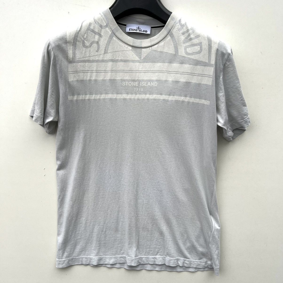 Stone Island STONE ISLAND 2022 GREY GRAPHIC TEE t shirt Size US M / EU 48-50 / 2 - 1 Thumbnail