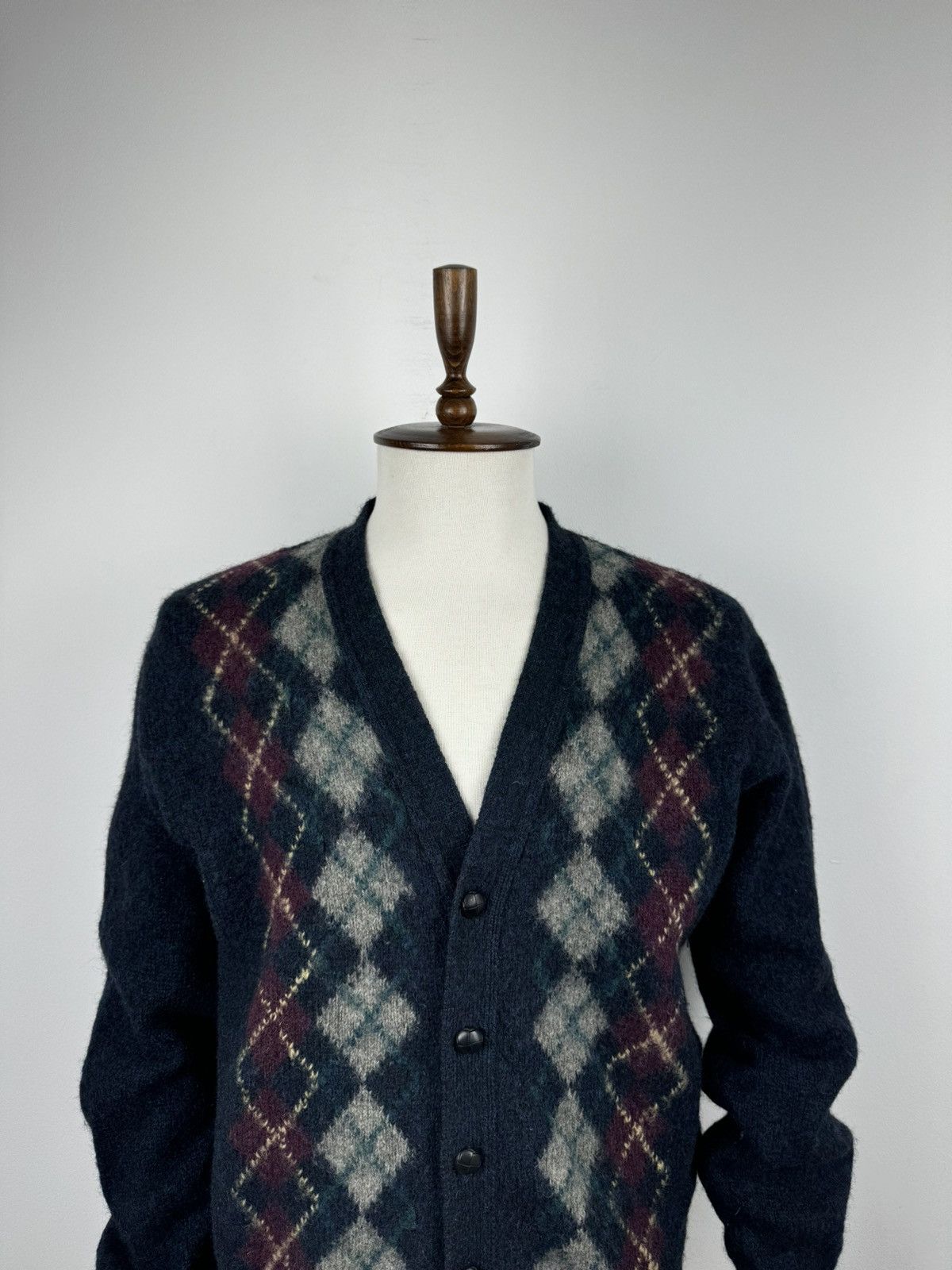 Vintage × Woodward Vintage Woodward Wool Cardigan Sweater Made In Ireland Size US L / EU 52-54 / 3 - 2 Thumbnail