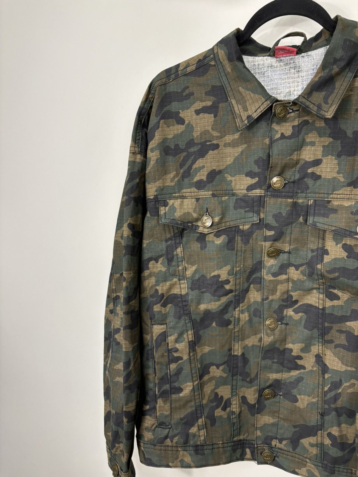 Ecko Unltd. Vintage Ecko Unltd. Y2K Embroidered Logo Hype Camo Jacket Size US L / EU 52-54 / 3 - 5 Thumbnail