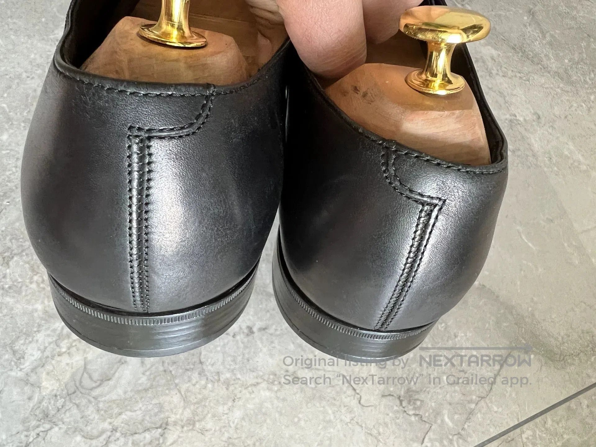 Salvatore Ferragamo Salvatore Ferragamo Men's Classic Leather Shoes 9. Size US 10 / EU 43 - 5 Thumbnail