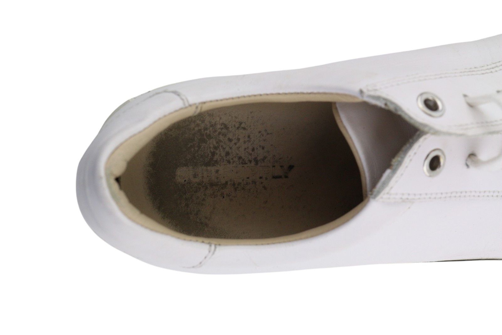 Suitsupply FW1404 EU43 White Leather Almond Toe Sneakers 83568 Size US 10 / EU 43 - 9 Thumbnail