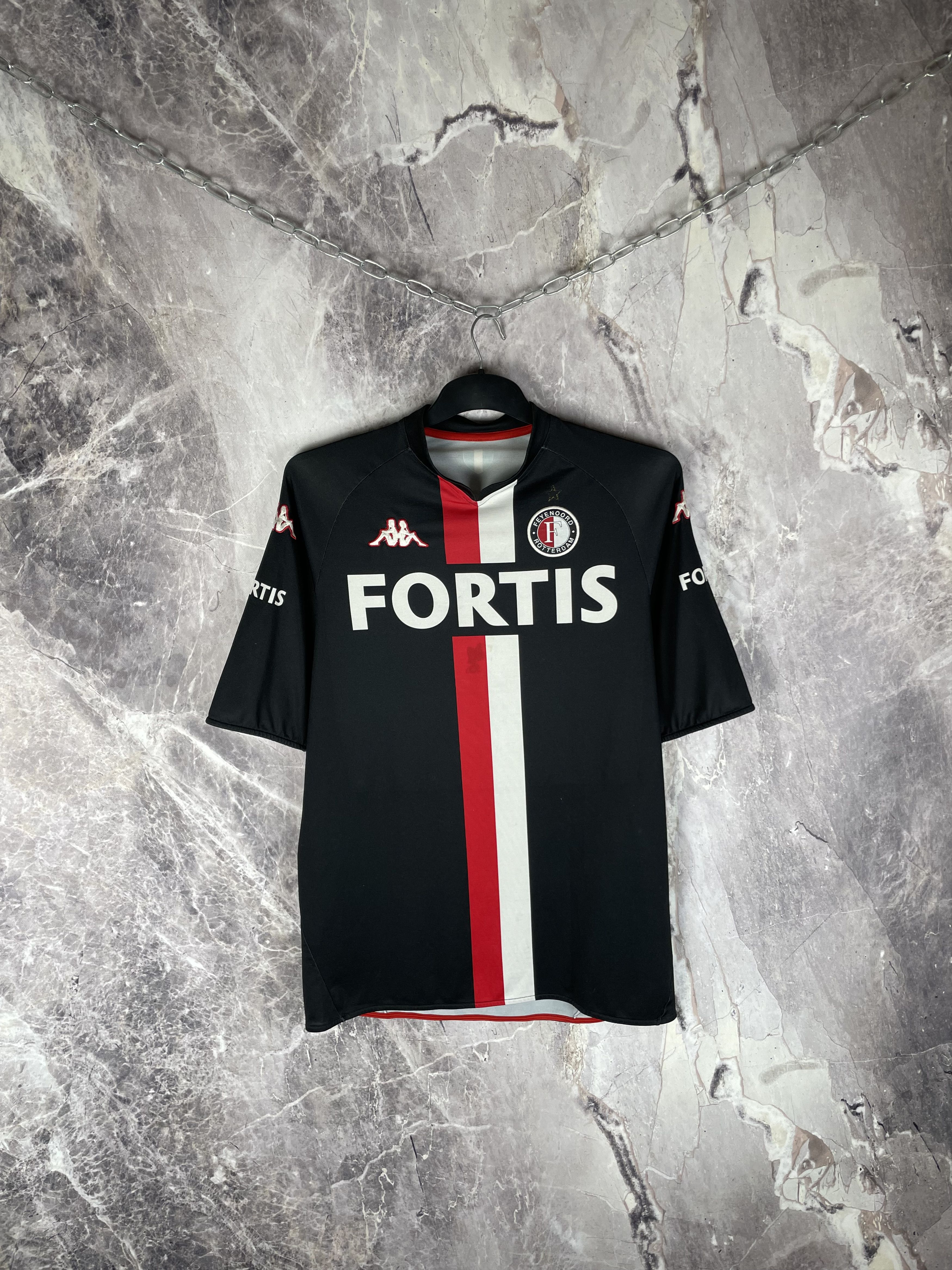 Kappa JERSEY FEYENOORD 2007-2008 VINTAGE RARE [XL] Size US XL / EU 56 / 4 - 1 Thumbnail