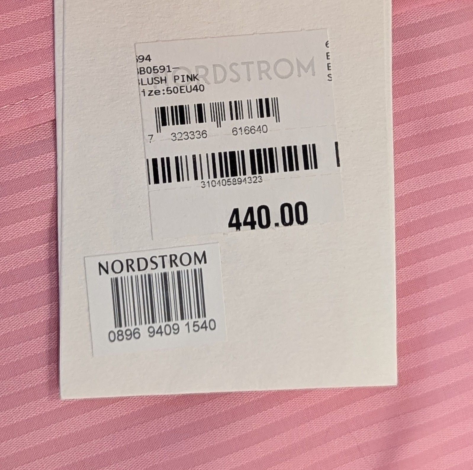 Acne Studios ACNE STUDIOS Tonal Stripe SS Button Up Shirt Pink 50 Size US M / EU 48-50 / 2 - 7 Thumbnail