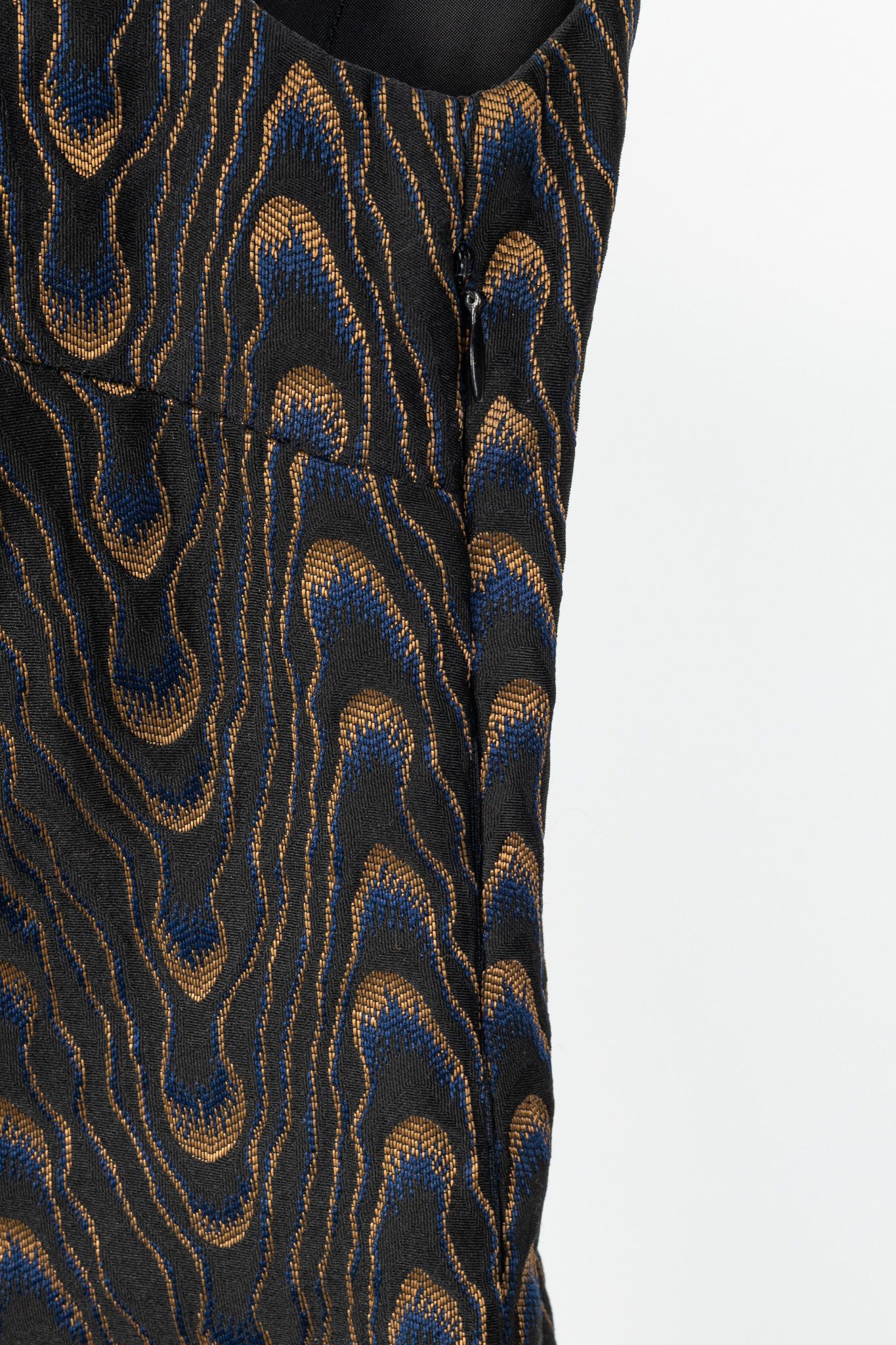Dries Van Noten Dries Van Noten Black Abstract-Jacquard Sleeveless Dress Size S / US 4 / IT 40 - 8 Thumbnail