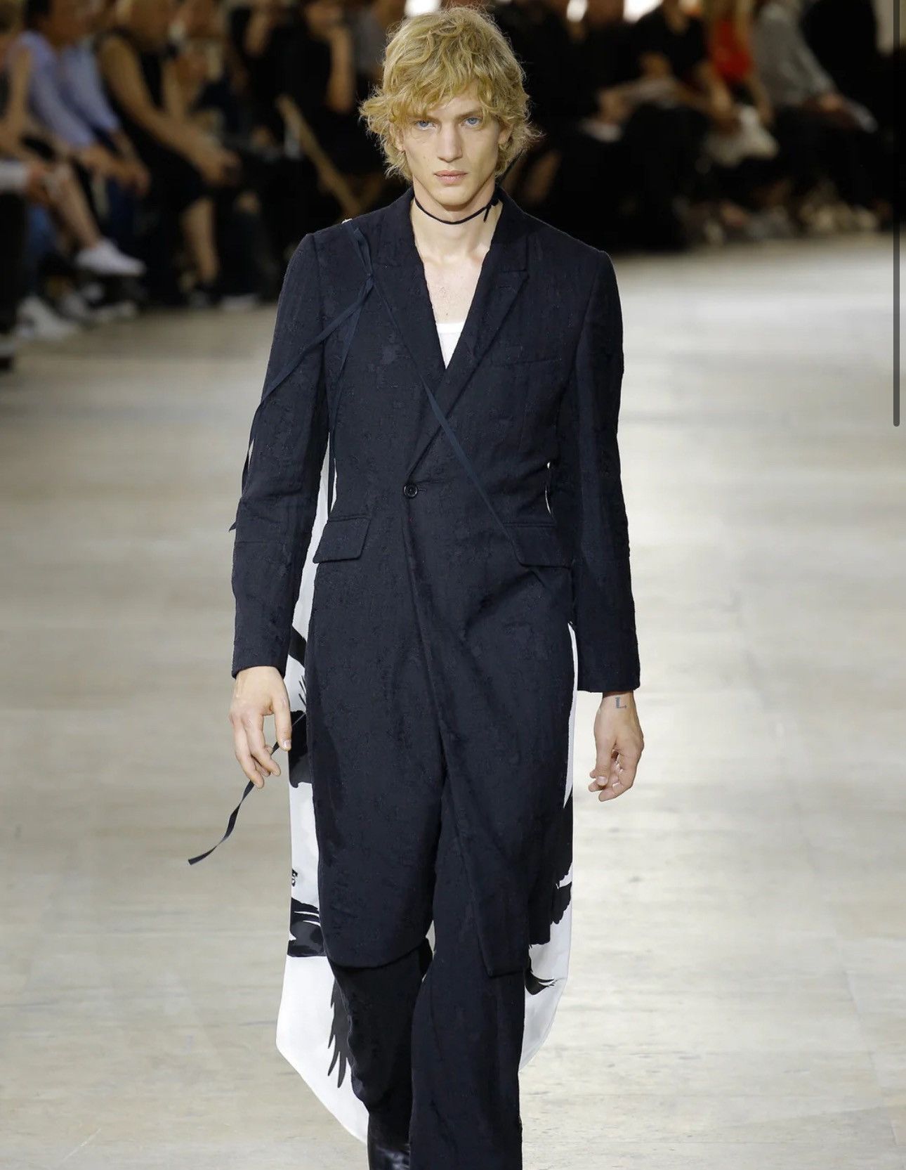 Ann Demeulemeester Ann demeulemeester ss17 linen damaged processed coat Size US L / EU 52-54 / 3 - 1 Thumbnail
