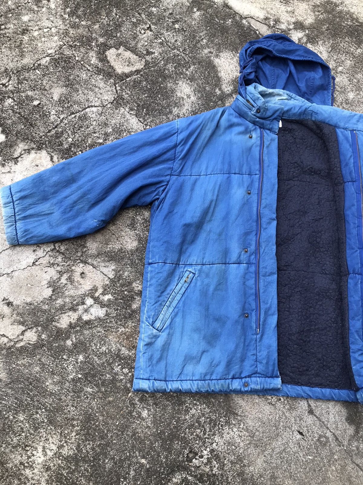 Issey Miyake Issey Miyake Plantation Indigo Hoodie Jacket Size US M / EU 48-50 / 2 - 15 Thumbnail
