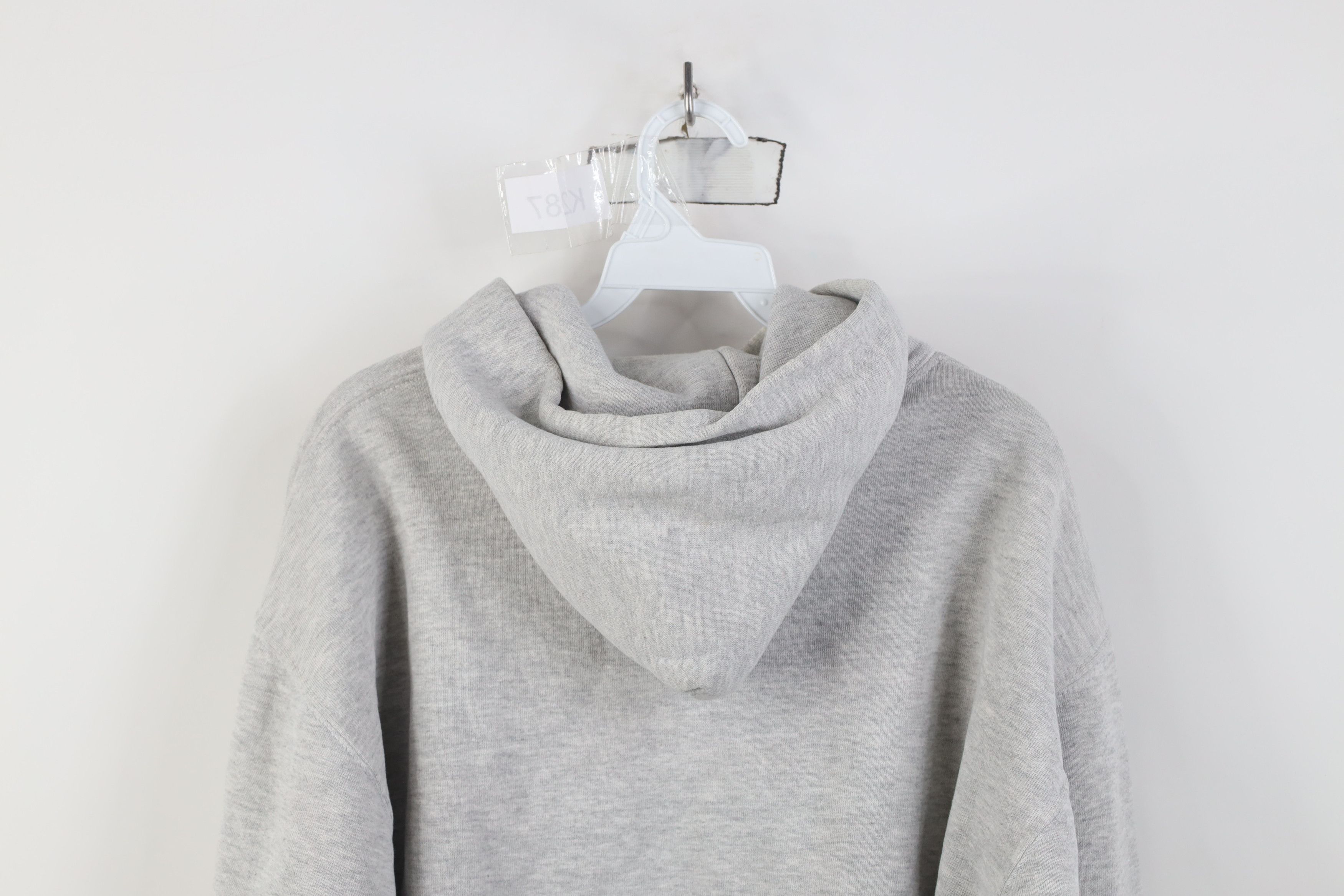 Russell Athletic Vintage 90s Russell Athletic Blank Hoodie Sweatshirt Gray Size US M / EU 48-50 / 2 - 14 Thumbnail