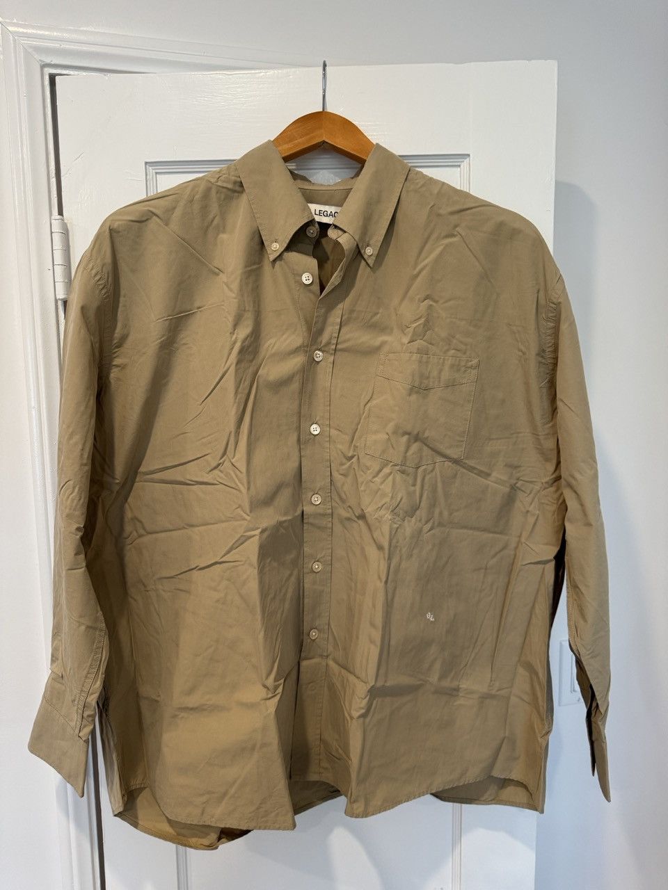 Our Legacy Khaki Shirt Size US L / EU 52-54 / 3 - 1 Thumbnail