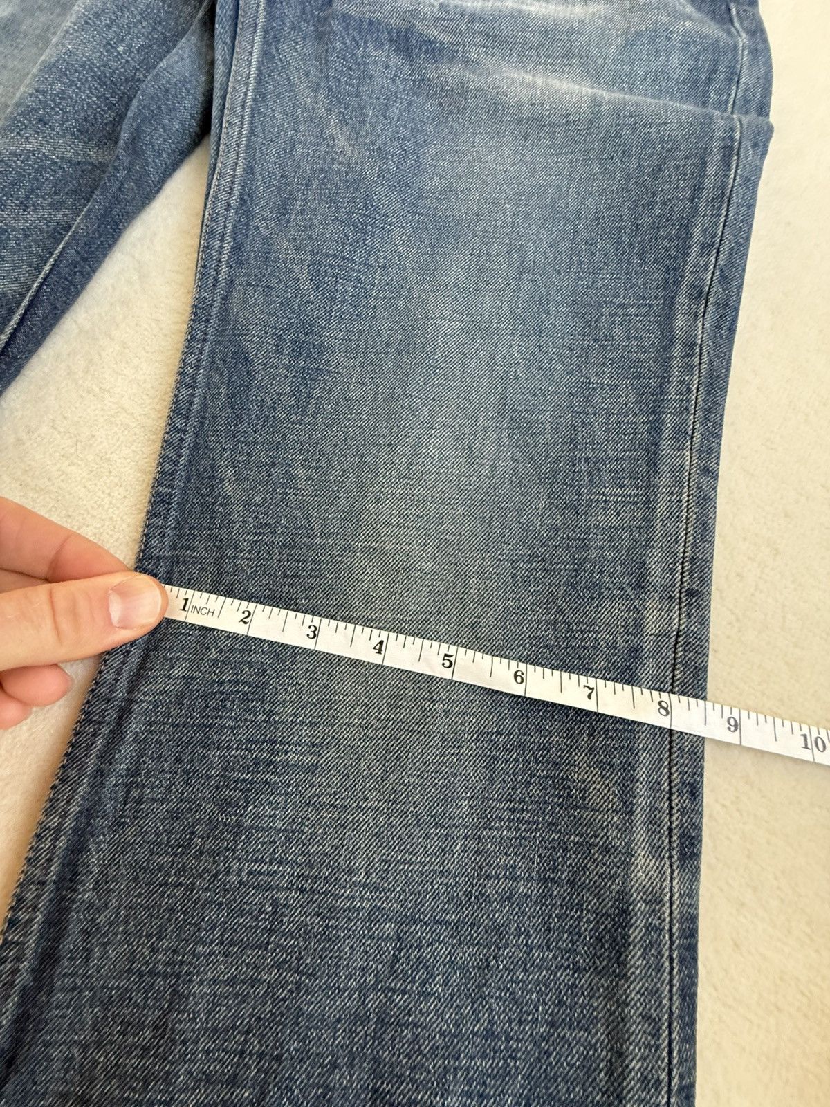 Celine Celine Hedi Slimane Dark union wash Francoise jeans 29 $1200 Size US 29 - 9 Thumbnail
