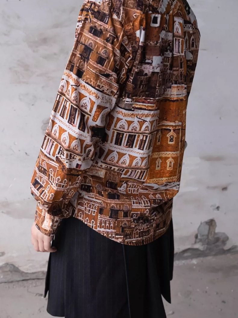 Vivienne Westwood Vivienne Westwood Shirt with architectural photographs Size M / US 6-8 / IT 42-44 - 9 Thumbnail