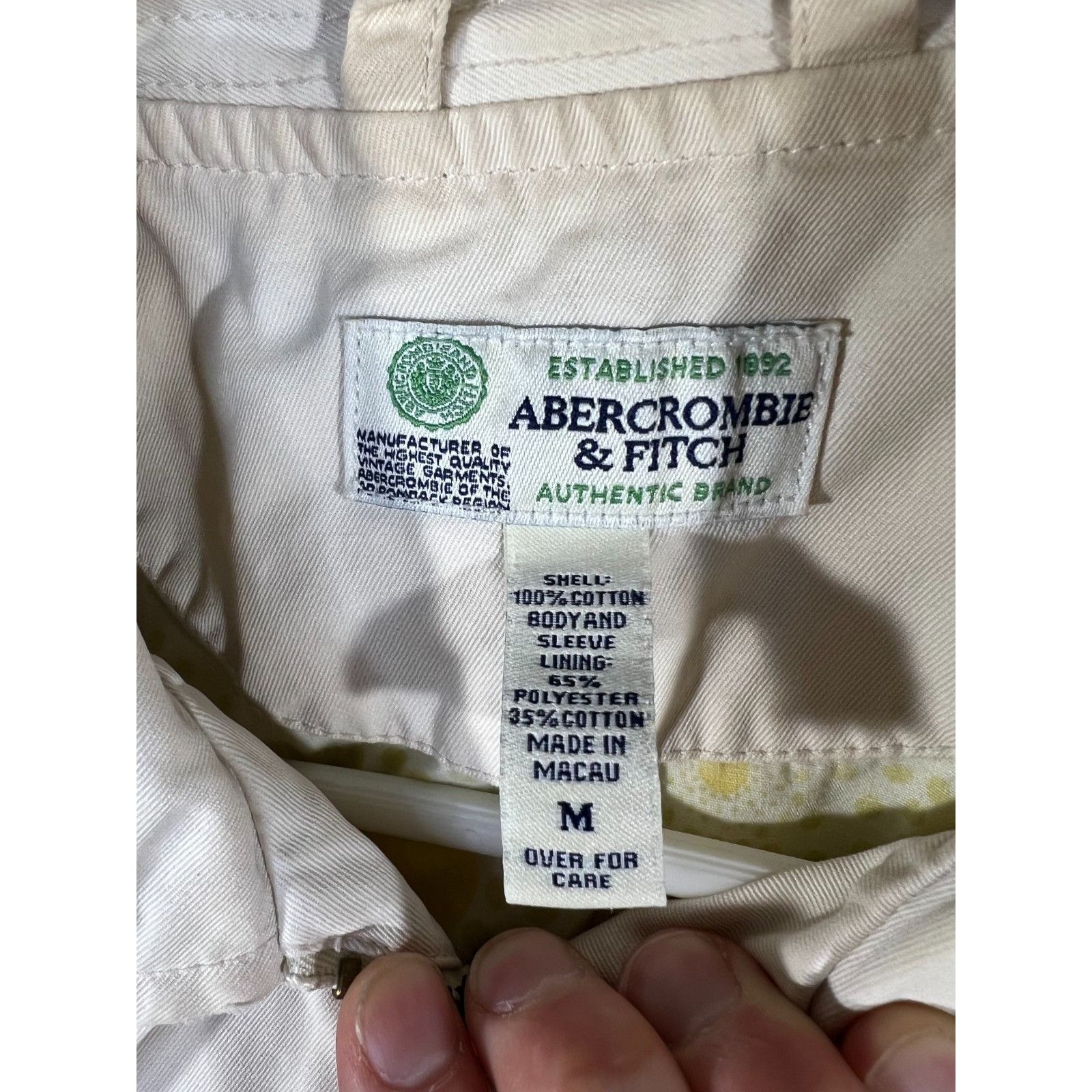 Abercrombie & Fitch Vintage Abercrombie Fitch Crop military army biker moto moto Size M / US 6-8 / IT 42-44 - 6 Thumbnail